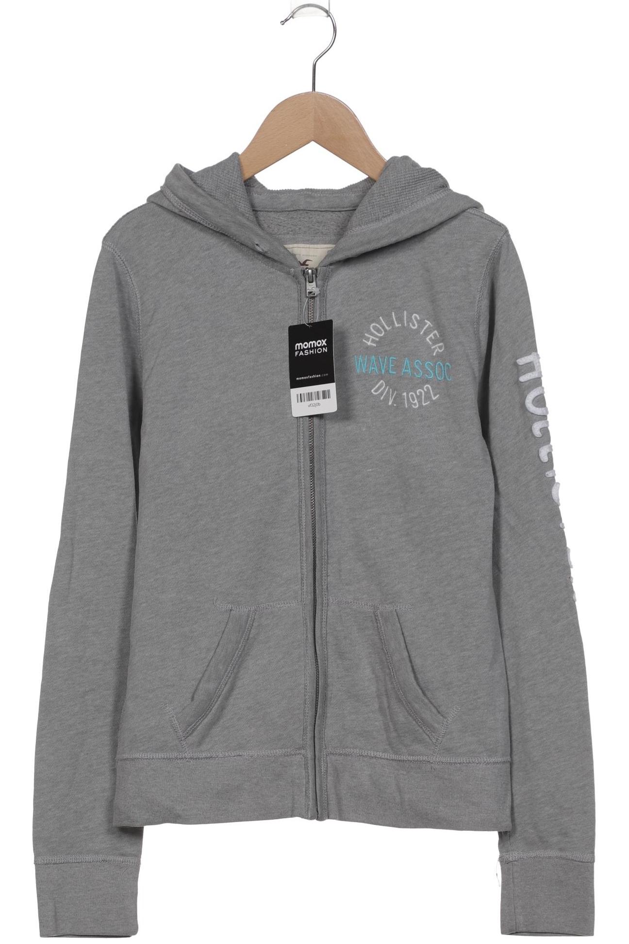 

Hollister Damen Kapuzenpullover, grau, Gr. 38