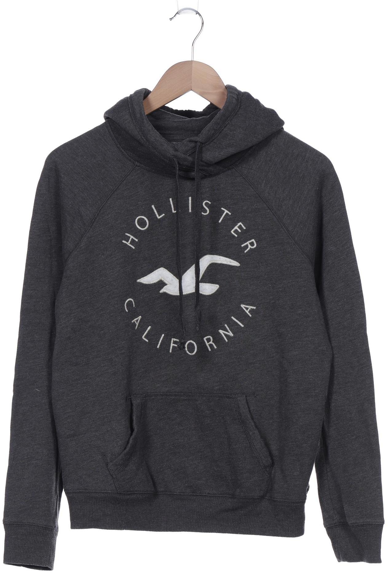 

Hollister Damen Kapuzenpullover, grau, Gr. 42