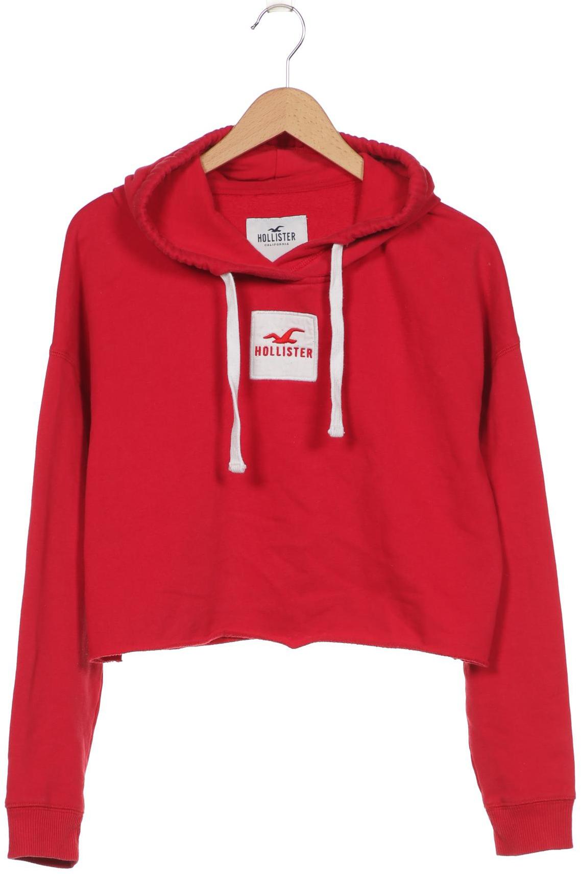 

Hollister Damen Kapuzenpullover, rot