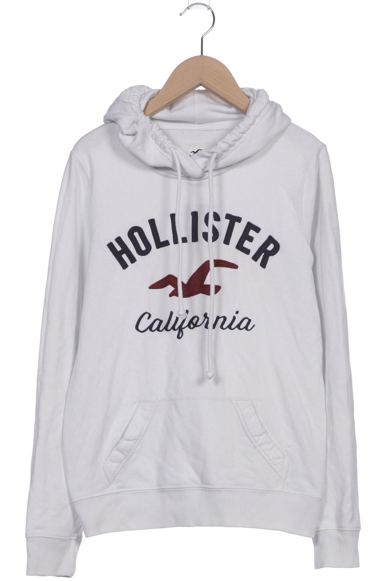 

Hollister Damen Kapuzenpullover, weiß, Gr. 36