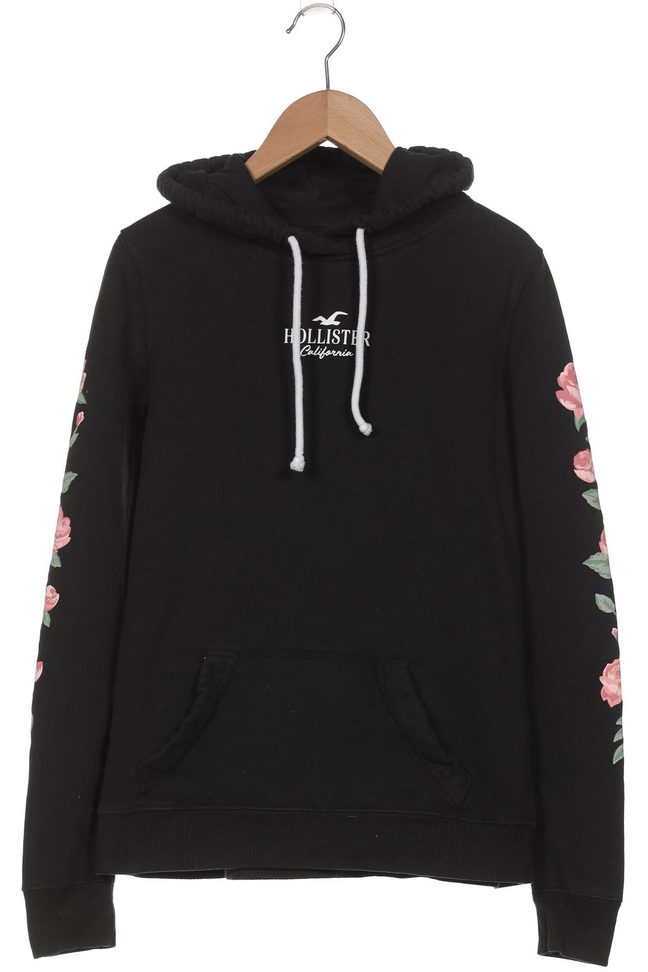 

Hollister Damen Kapuzenpullover, schwarz, Gr. 36