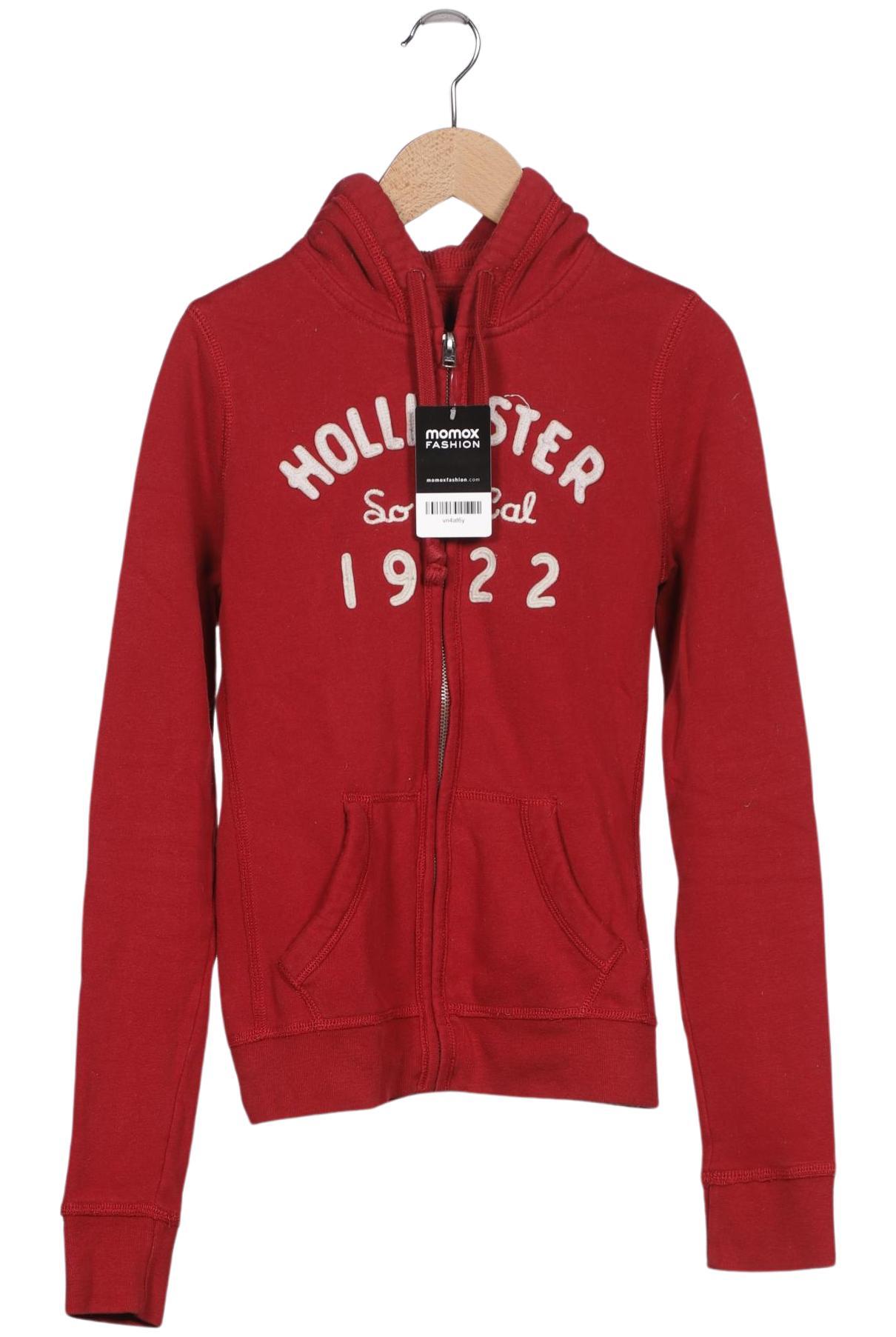 

Hollister Damen Kapuzenpullover, rot, Gr. 36