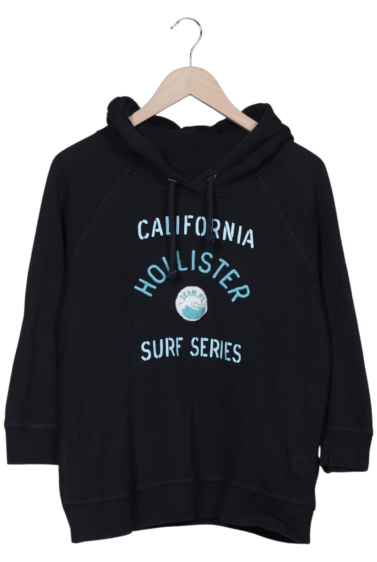 

Hollister Damen Kapuzenpullover, schwarz, Gr. 38