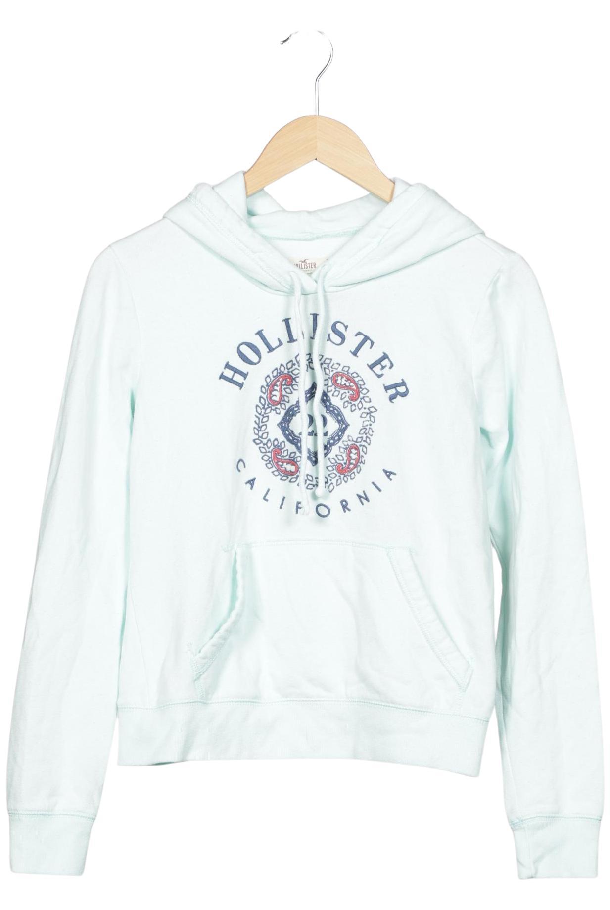 

Hollister Damen Kapuzenpullover, hellblau, Gr. 36