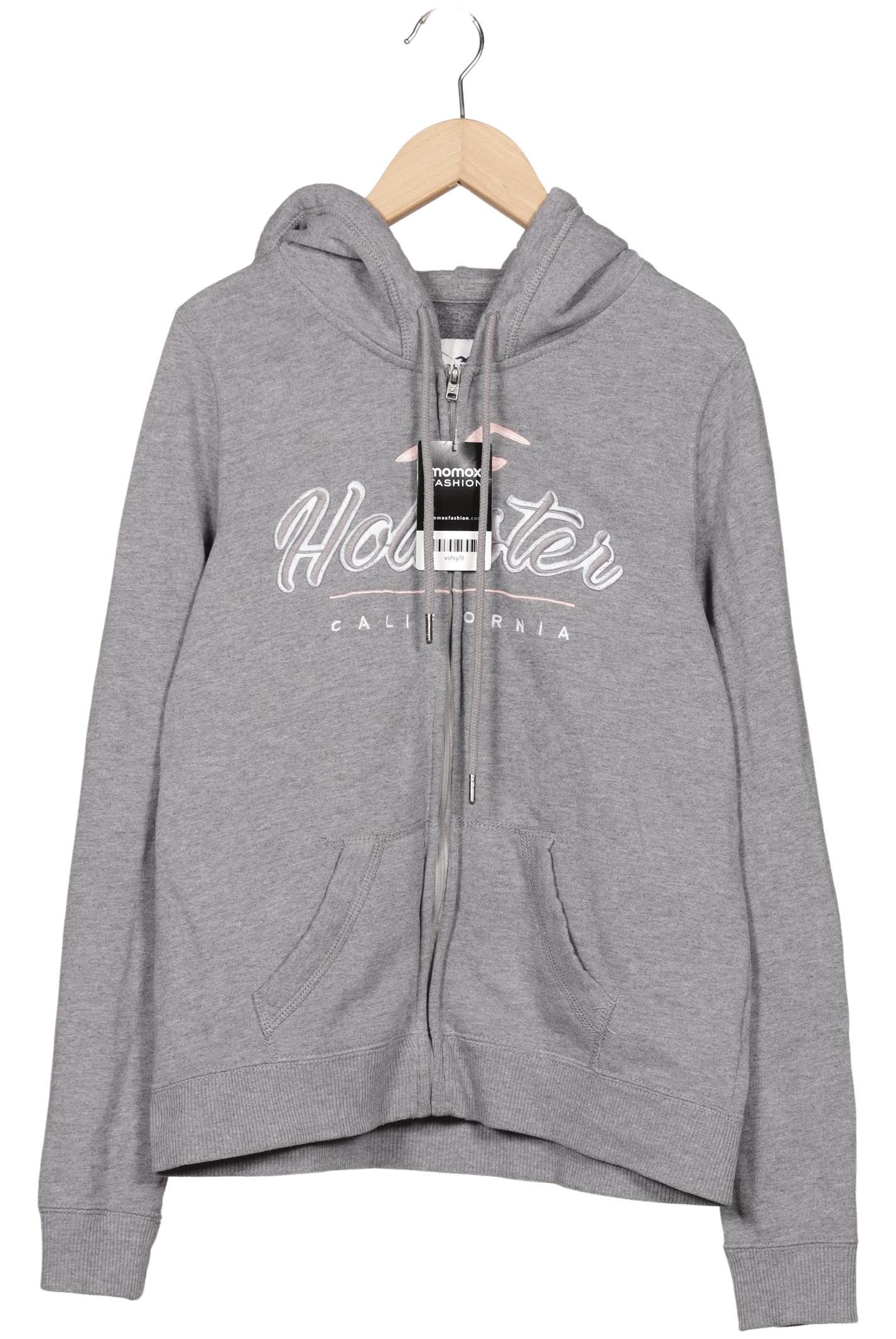 

Hollister Damen Kapuzenpullover, grau, Gr. 38