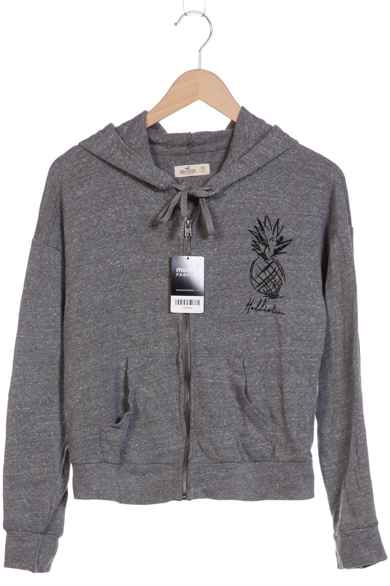 

Hollister Damen Kapuzenpullover, grau