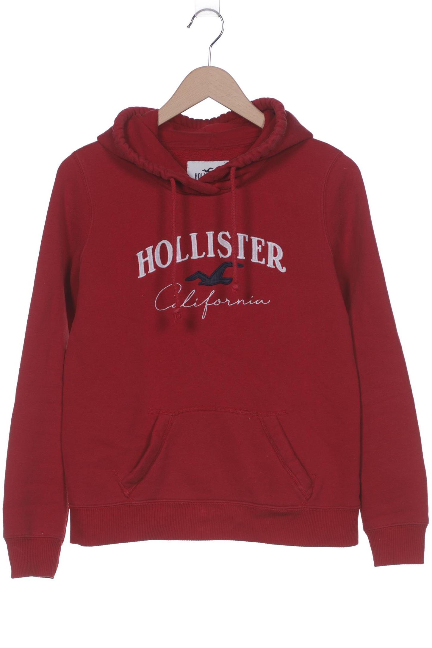 

Hollister Damen Kapuzenpullover, rot, Gr. 36