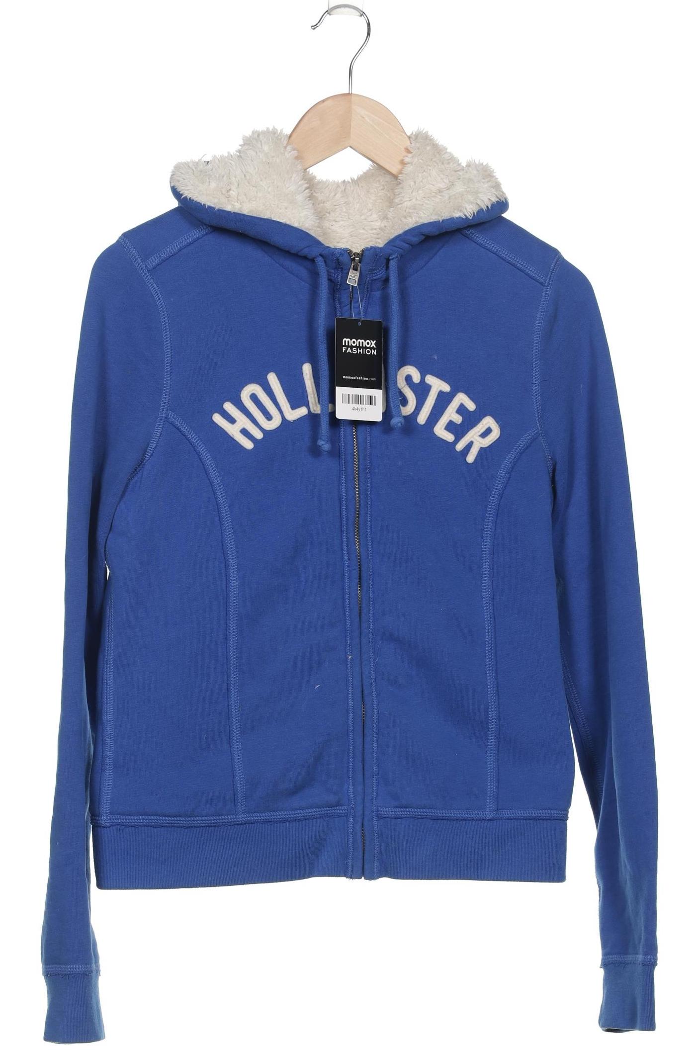 

Hollister Damen Kapuzenpullover, blau, Gr. 42