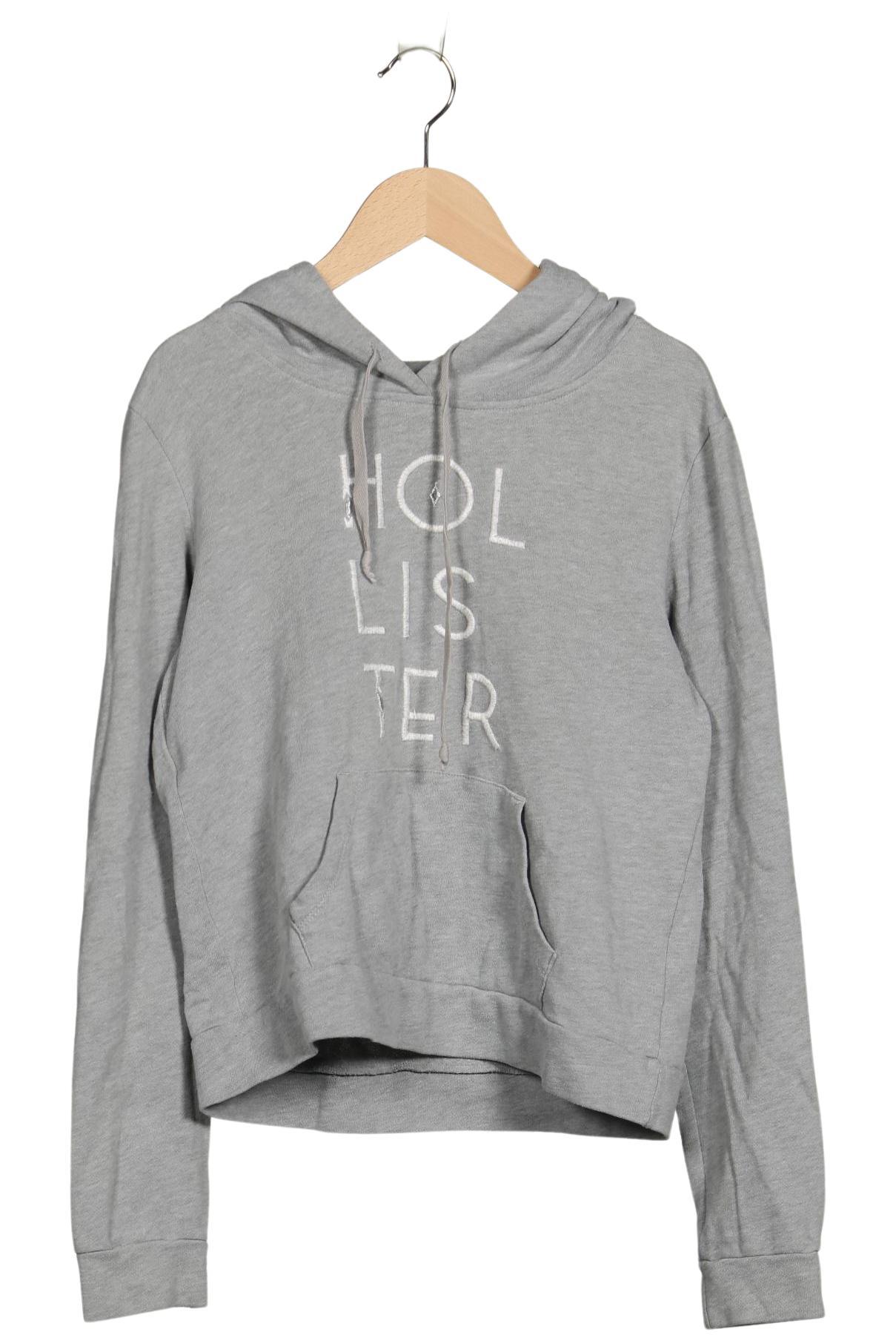 

Hollister Damen Kapuzenpullover, grau, Gr. 36