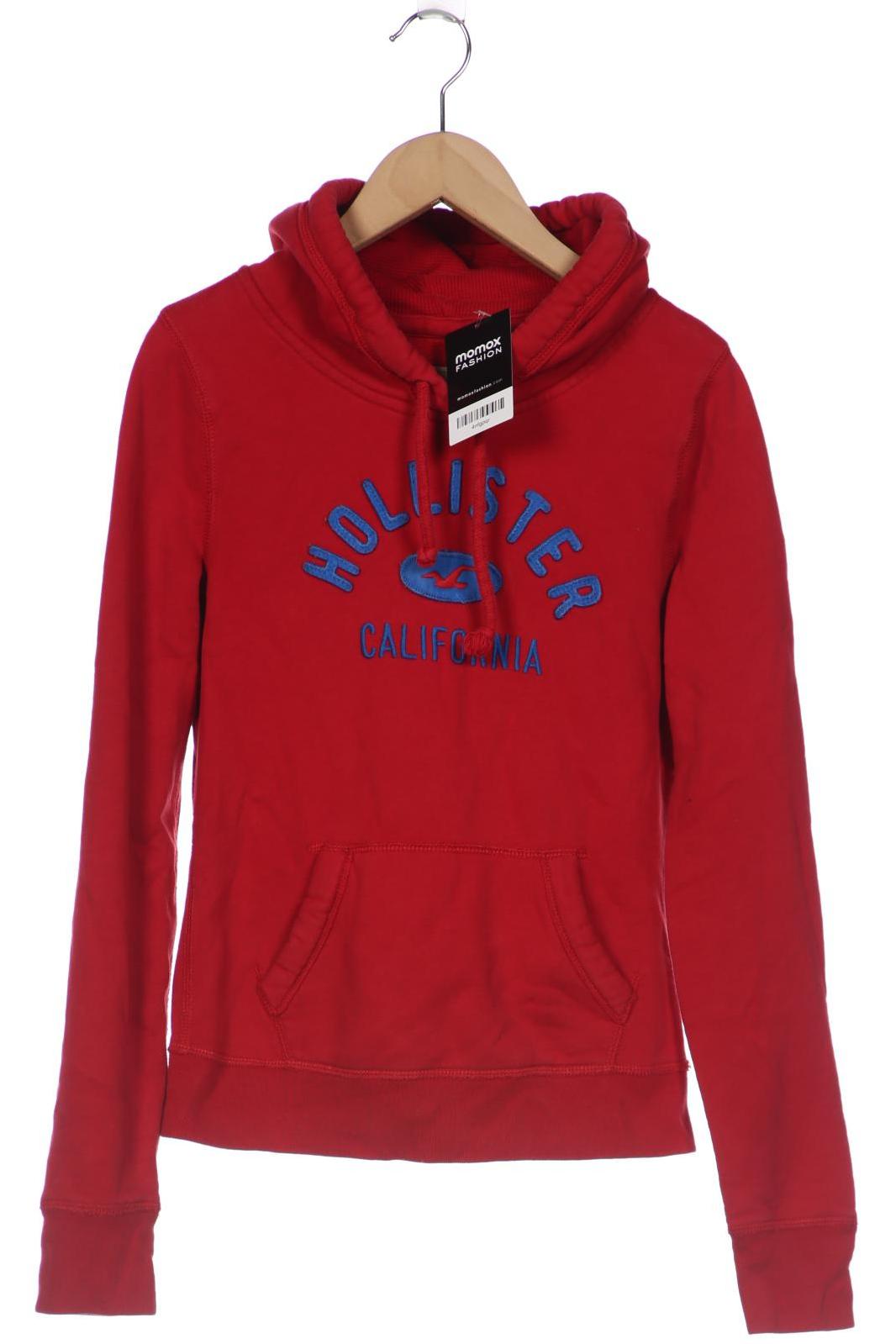 

Hollister Damen Kapuzenpullover, rot, Gr. 36