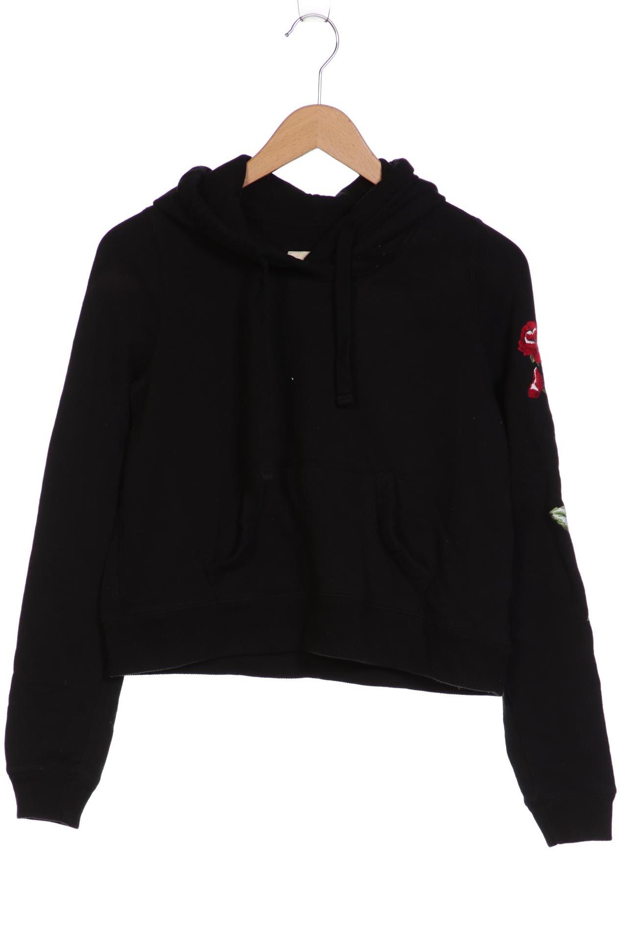 

Hollister Damen Kapuzenpullover, schwarz