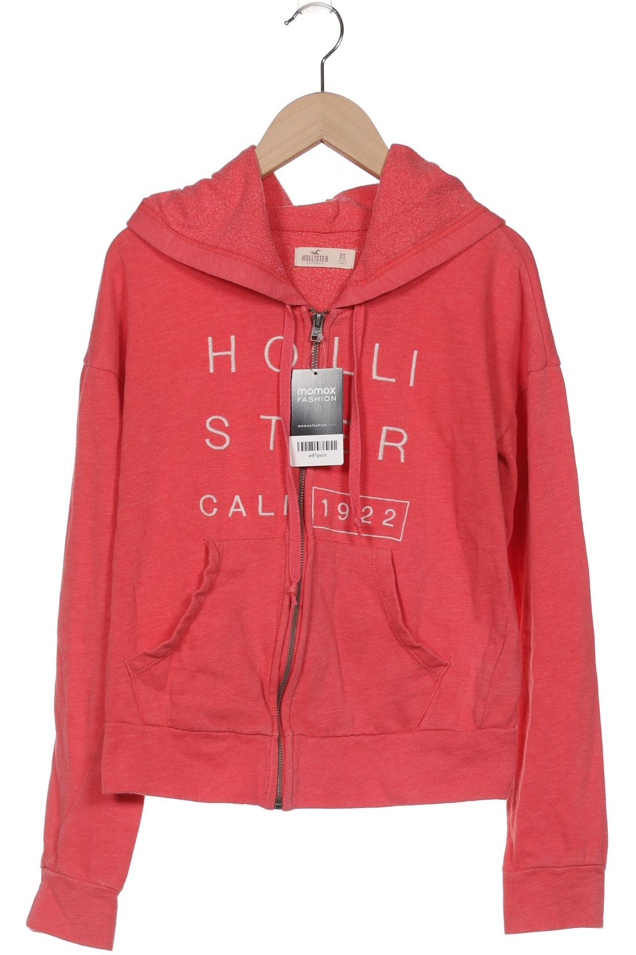

Hollister Damen Kapuzenpullover, rot, Gr. 34