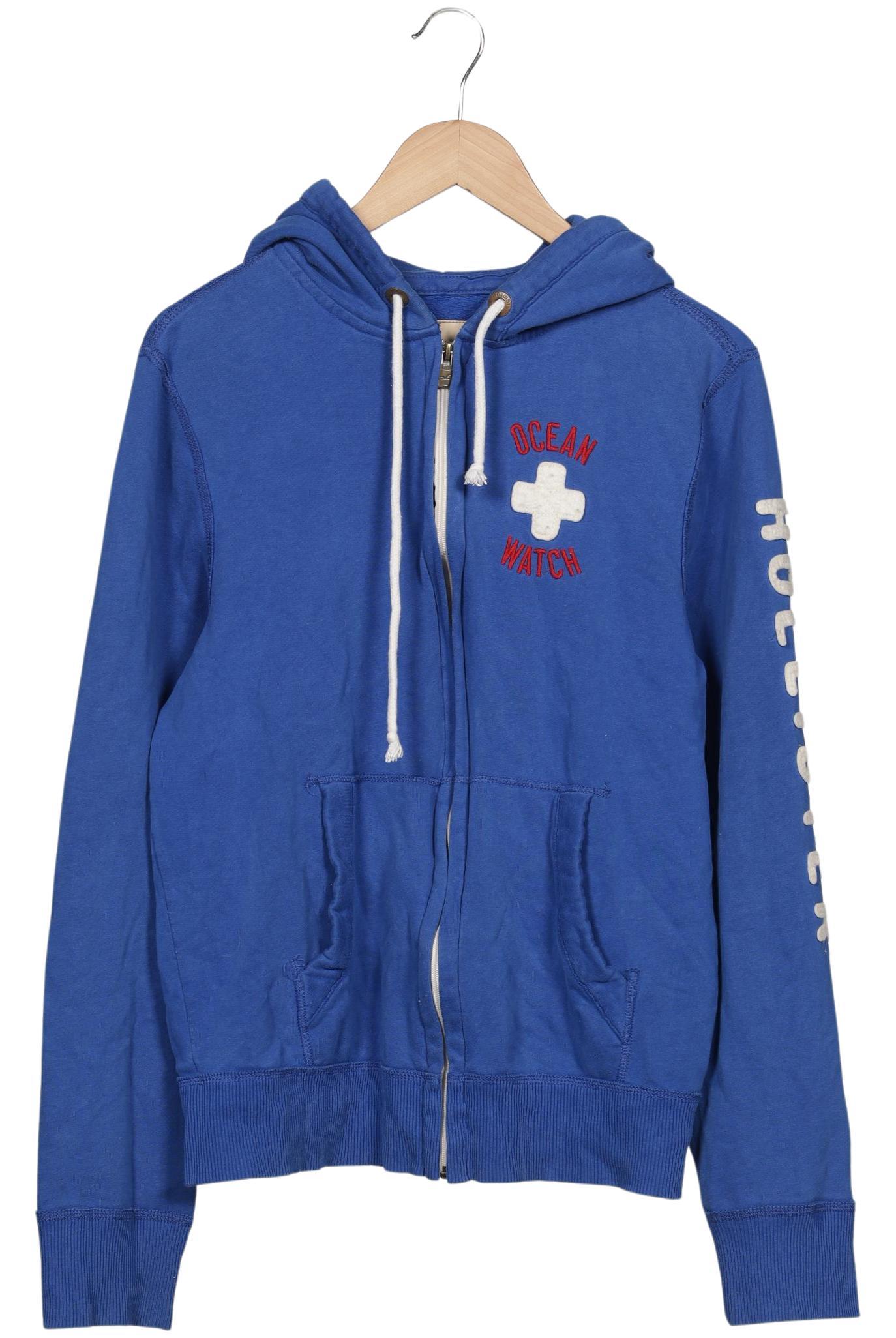 

Hollister Damen Kapuzenpullover, blau, Gr. 44