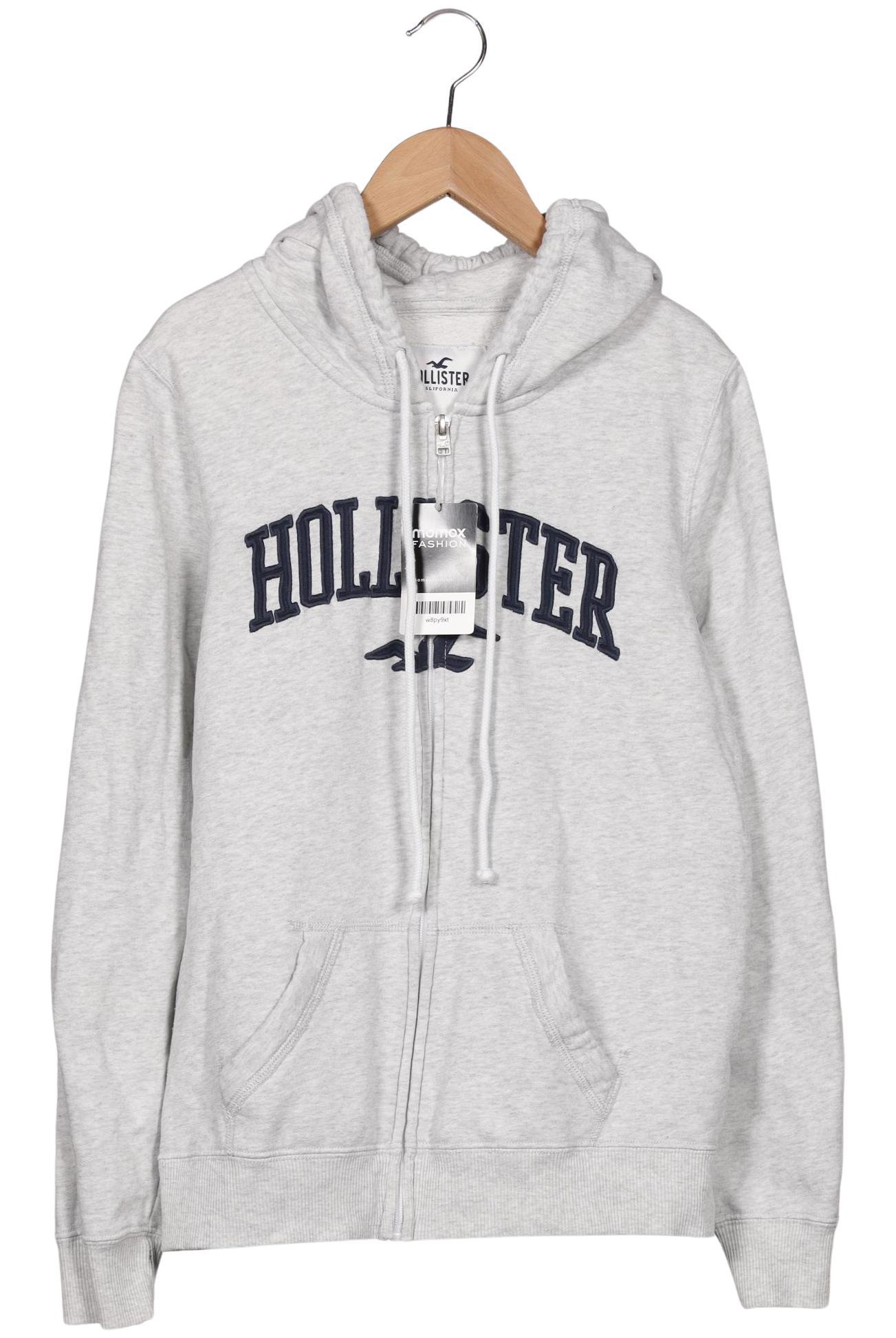 

Hollister Damen Kapuzenpullover, grau, Gr. 38