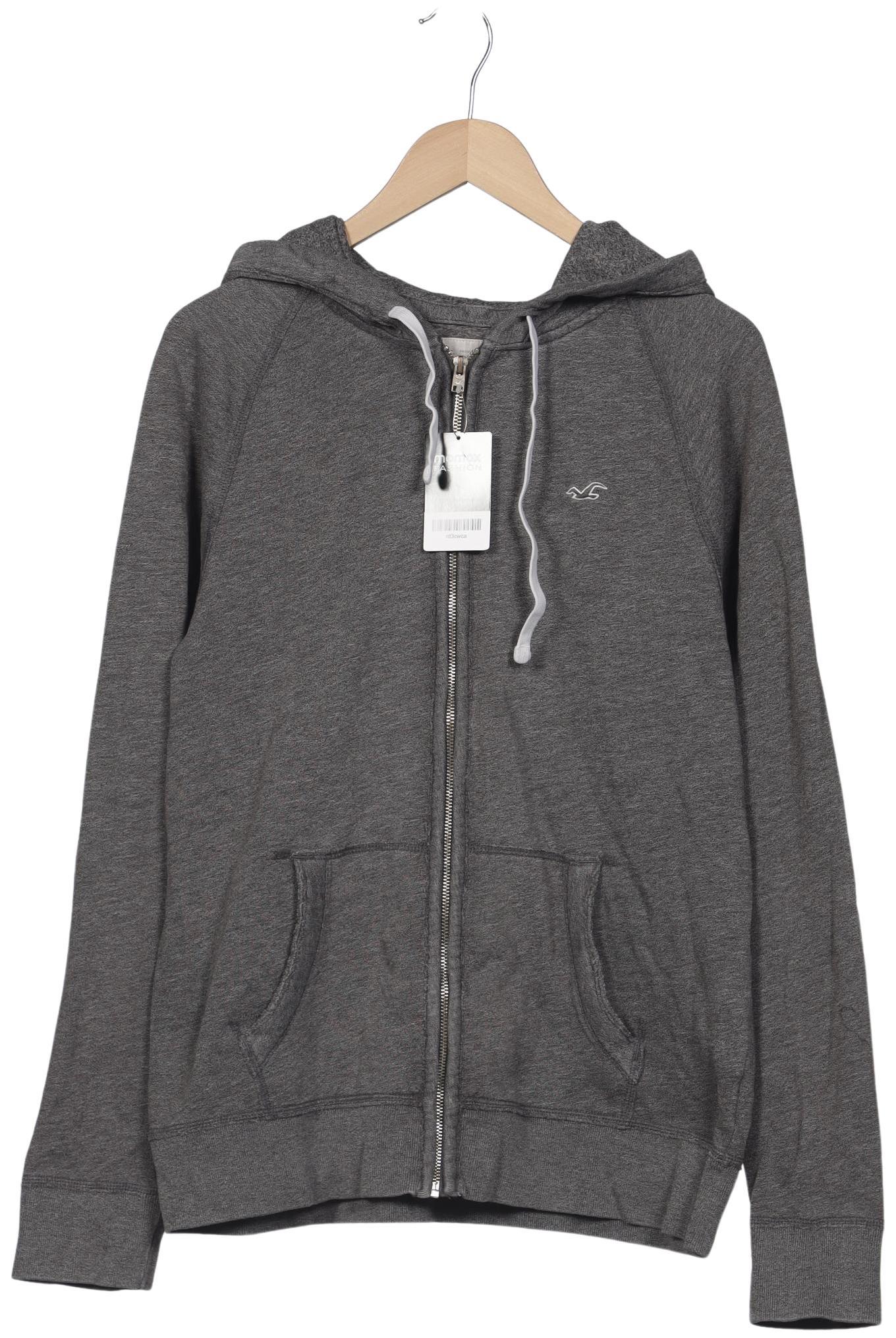 

Hollister Damen Kapuzenpullover, grau, Gr. 44