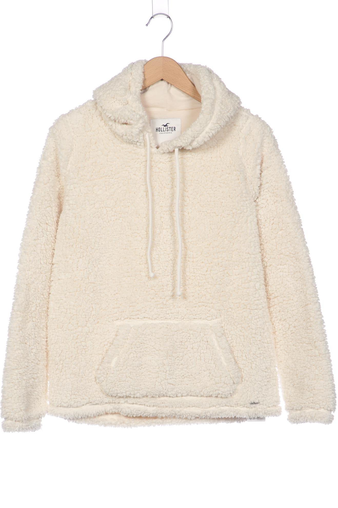 

Hollister Damen Kapuzenpullover, cremeweiß, Gr. 36