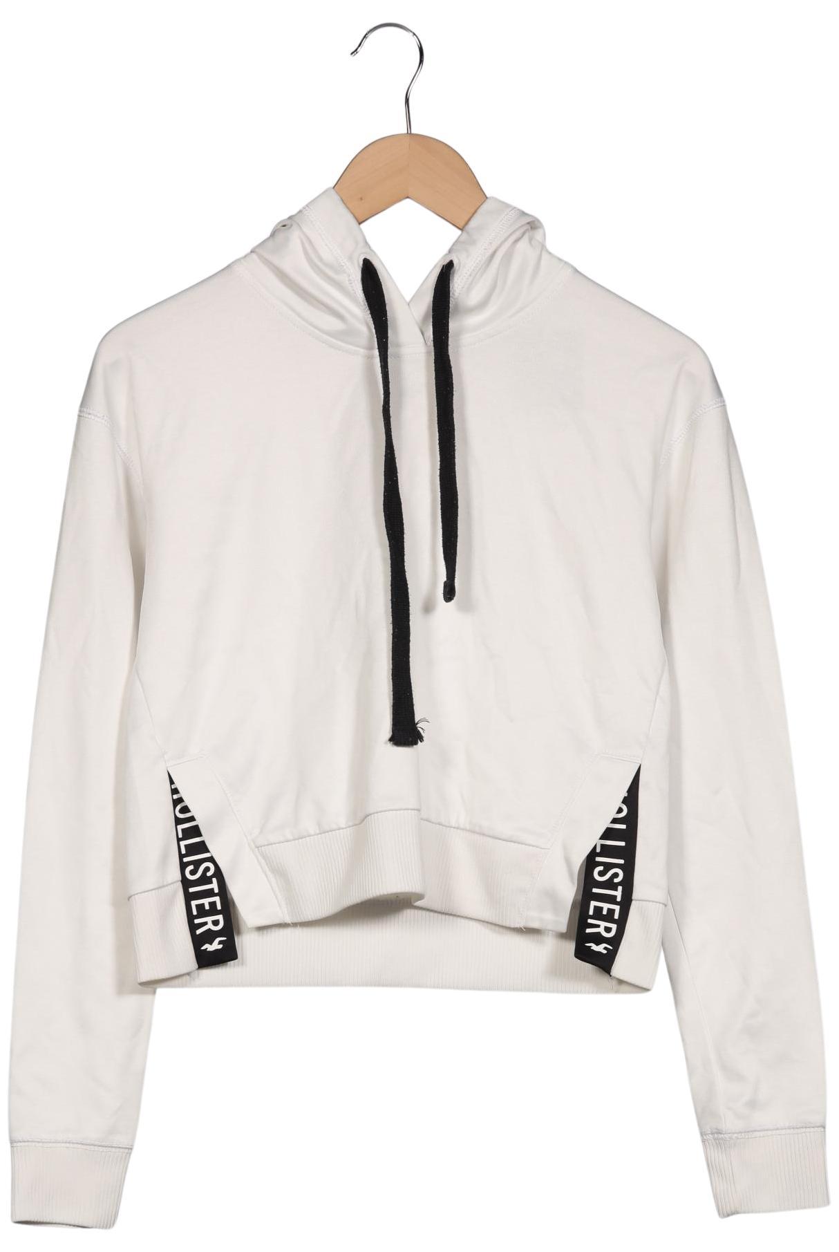 

Hollister Damen Kapuzenpullover, weiß, Gr. 34