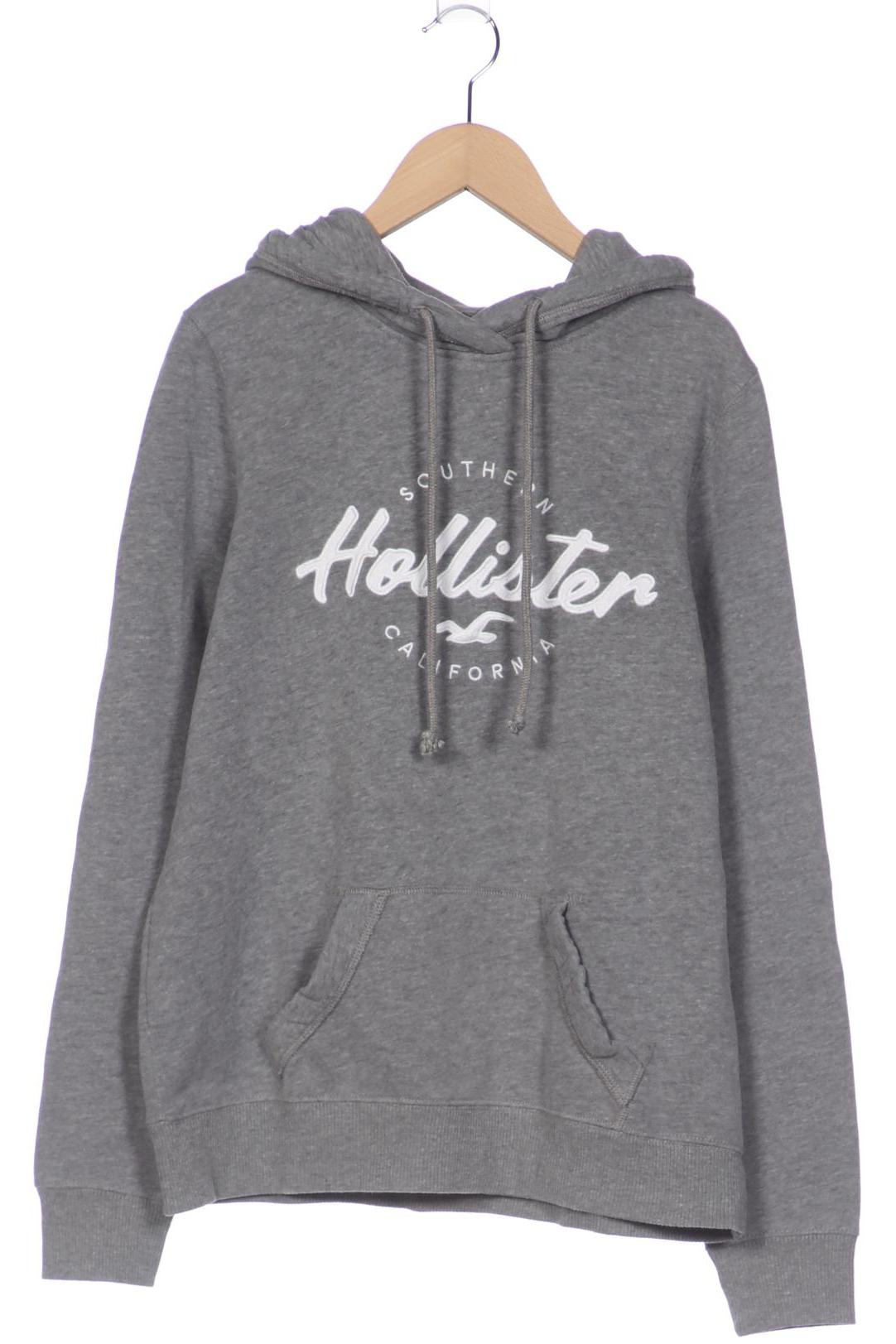 

Hollister Damen Kapuzenpullover, grau, Gr. 38