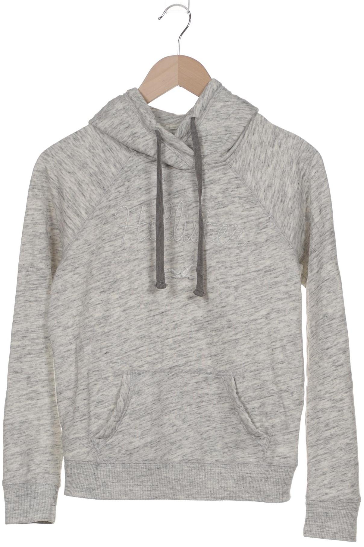 

Hollister Damen Kapuzenpullover, grau, Gr. 36