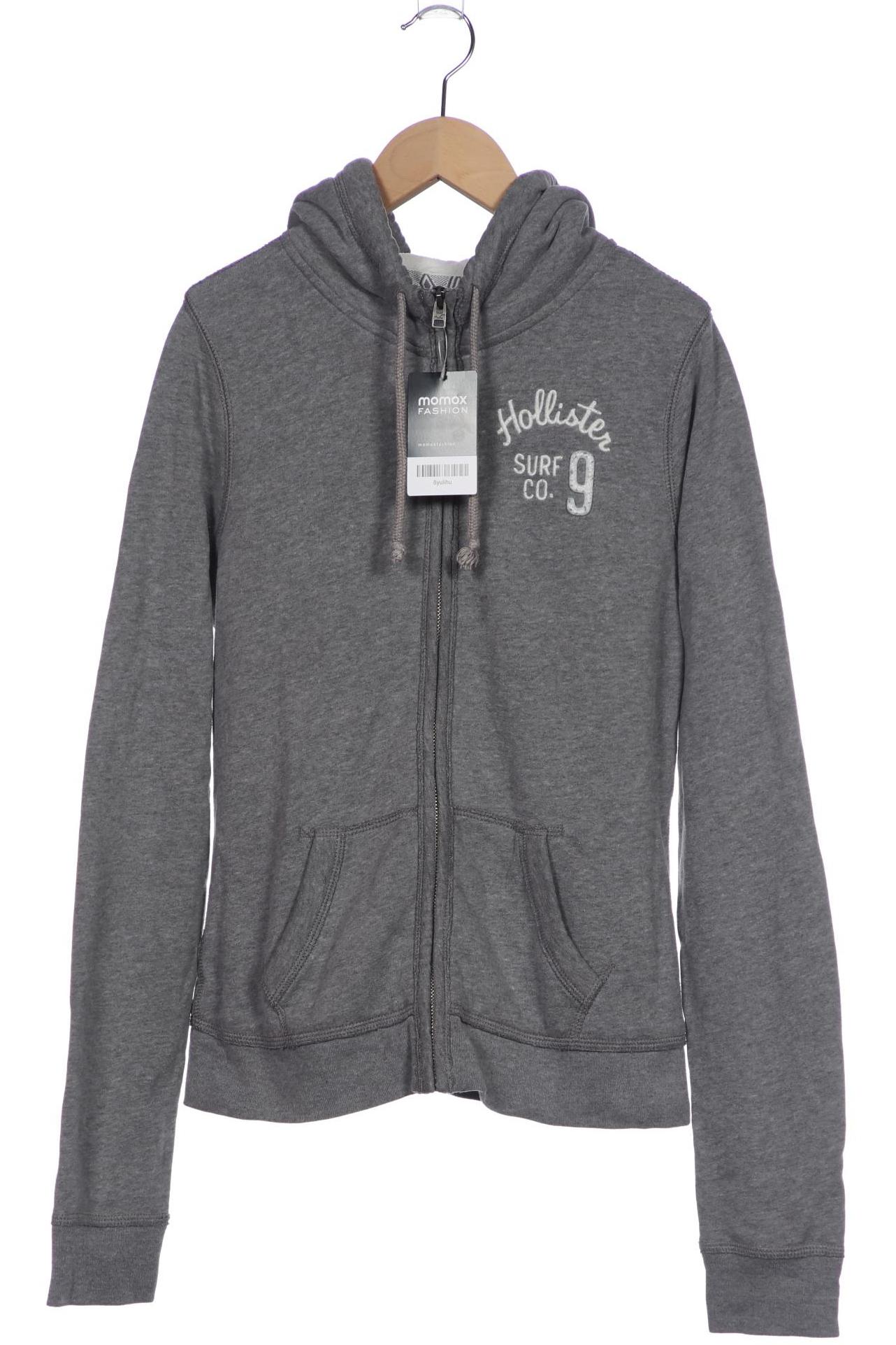 

Hollister Damen Kapuzenpullover, grau, Gr. 38