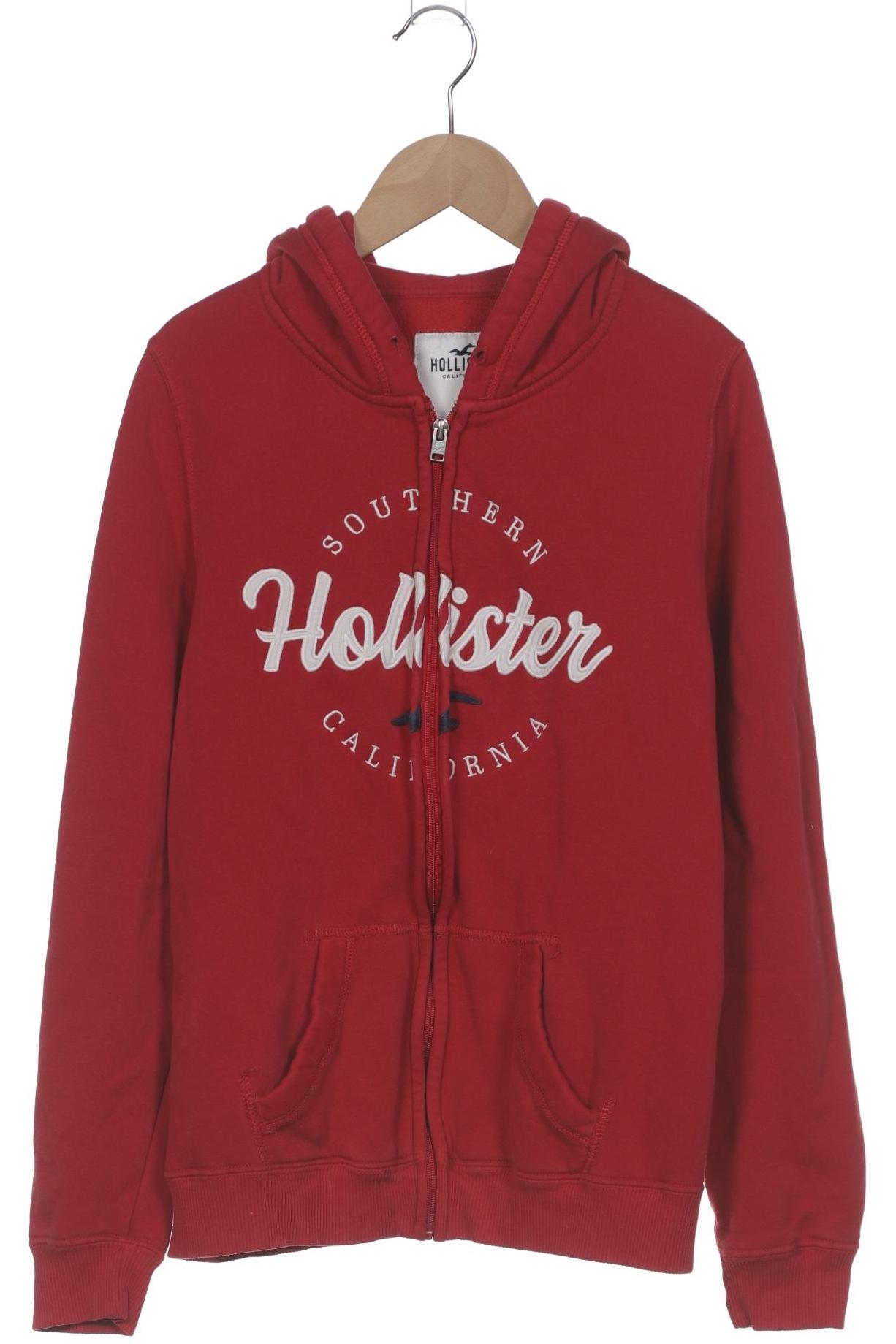 

Hollister Damen Kapuzenpullover, rot, Gr. 38