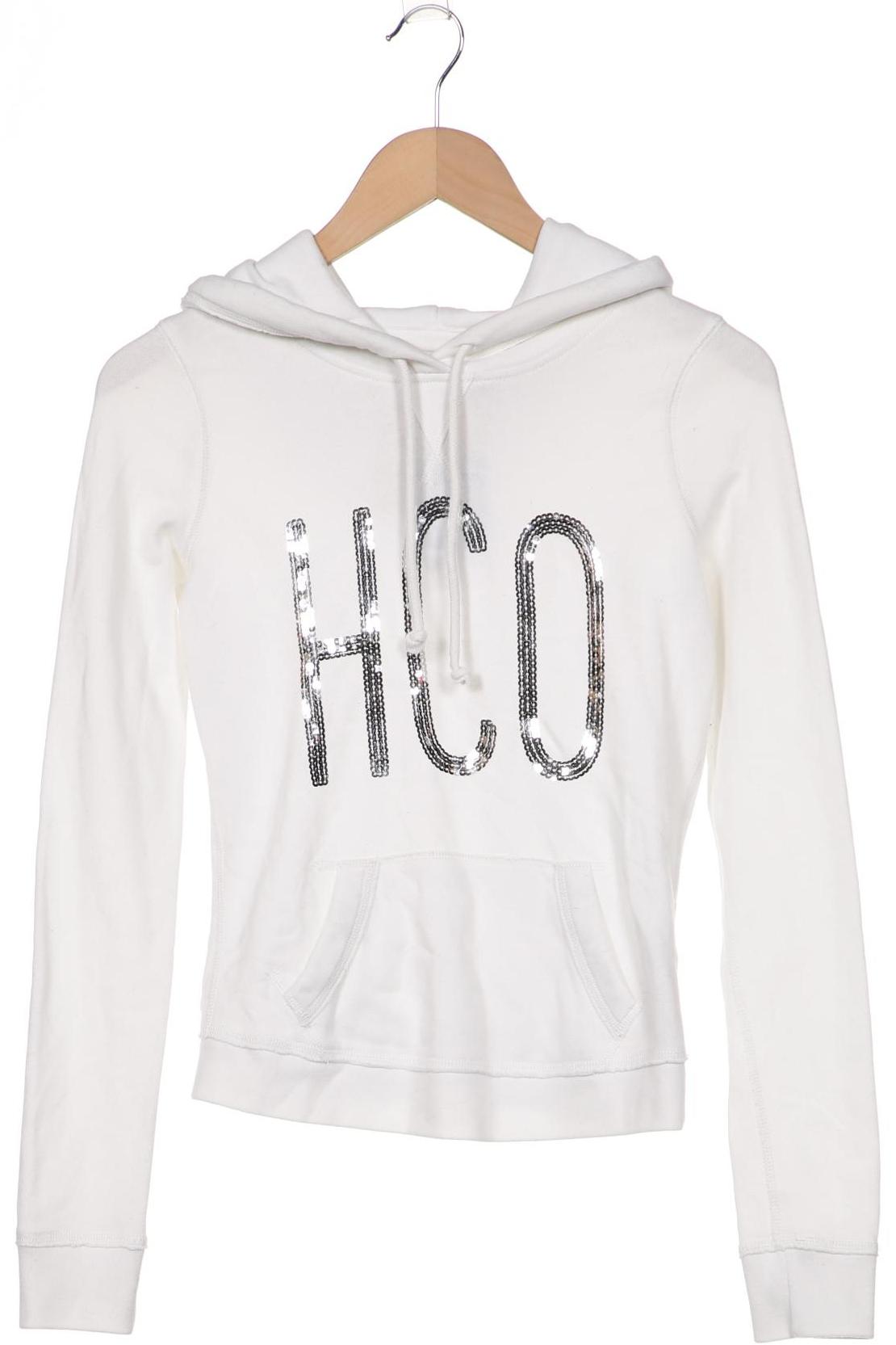 

Hollister Damen Kapuzenpullover, weiß