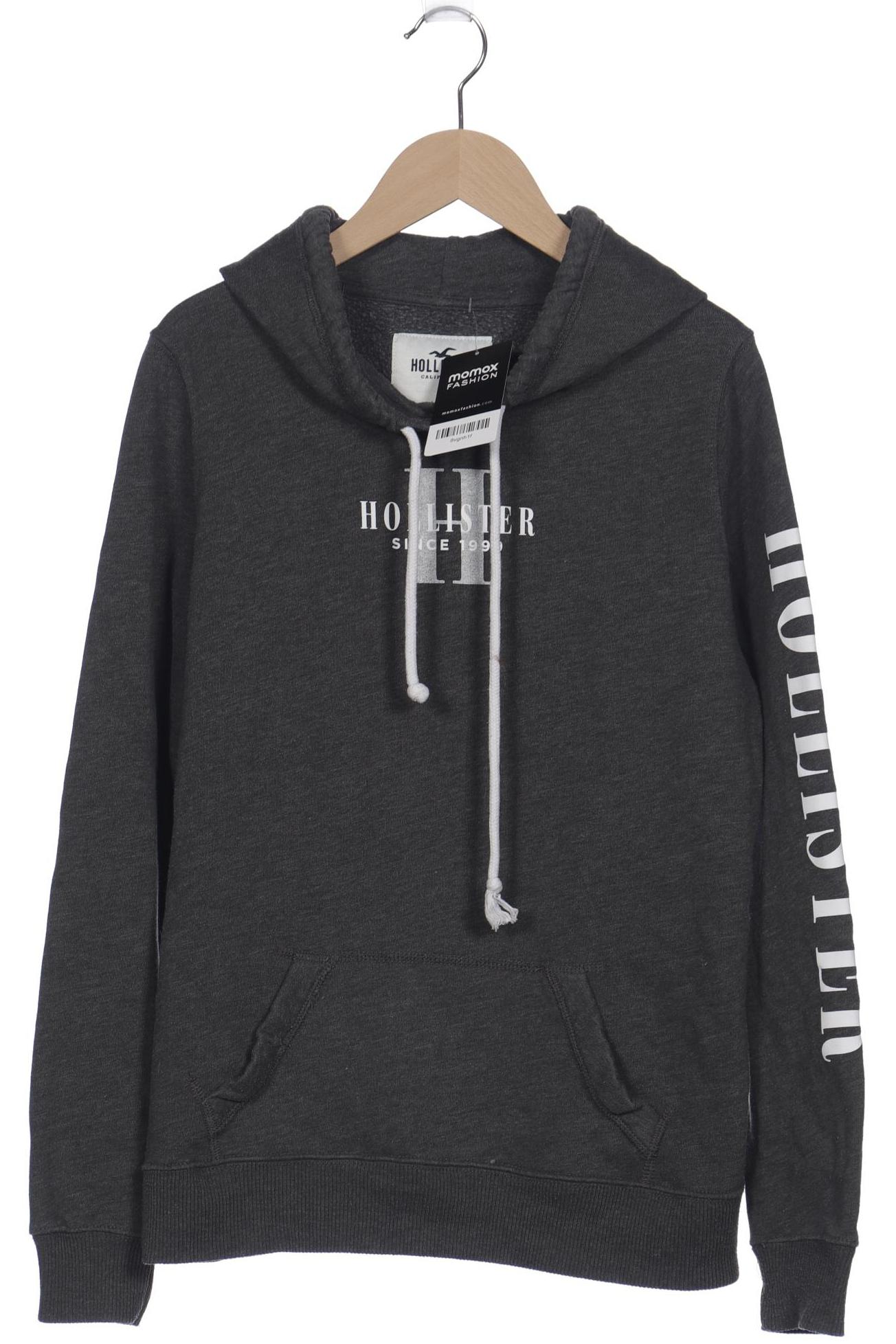 

Hollister Damen Kapuzenpullover, grau, Gr. 36