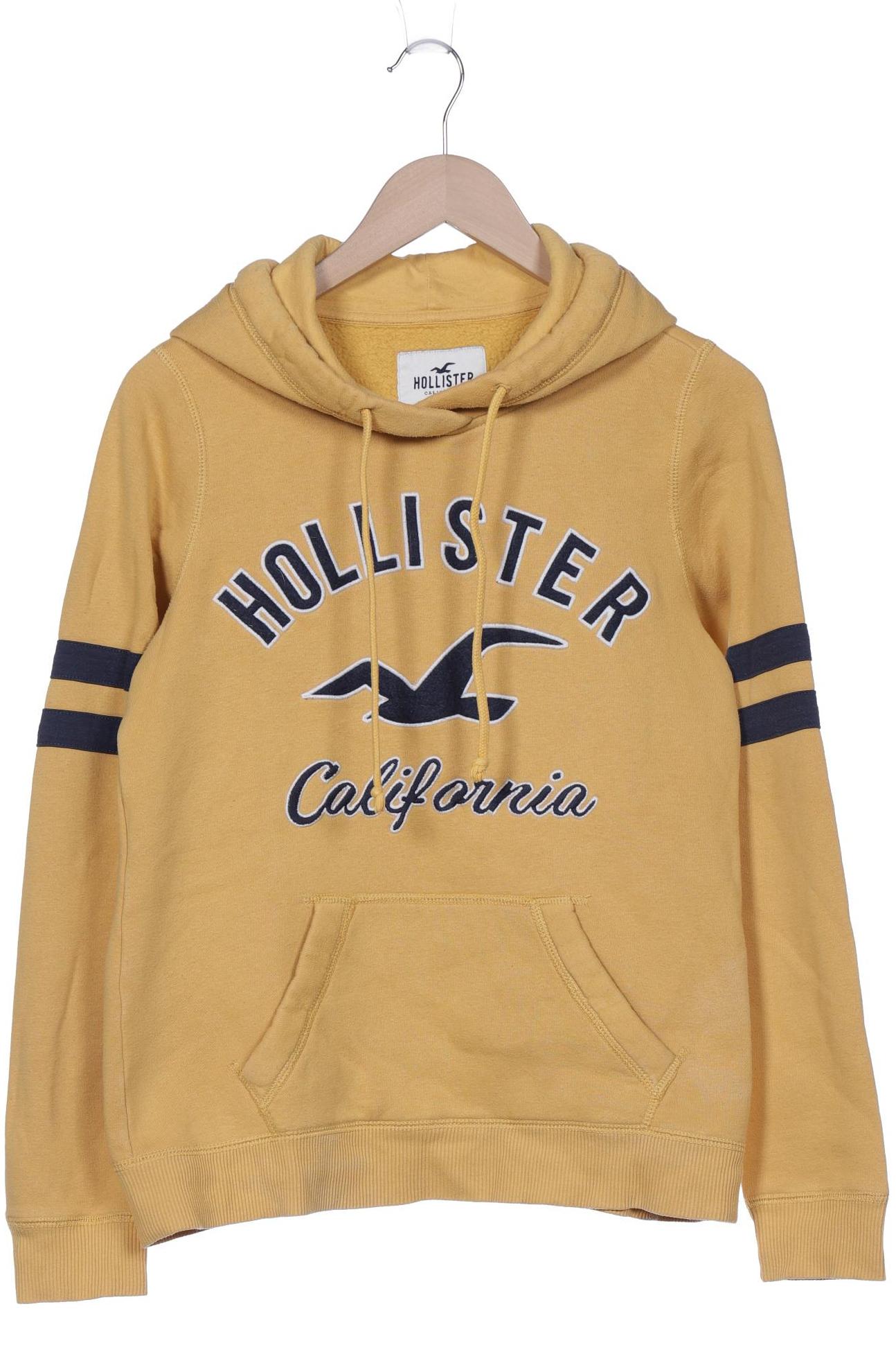 

Hollister Damen Kapuzenpullover, gelb, Gr. 36
