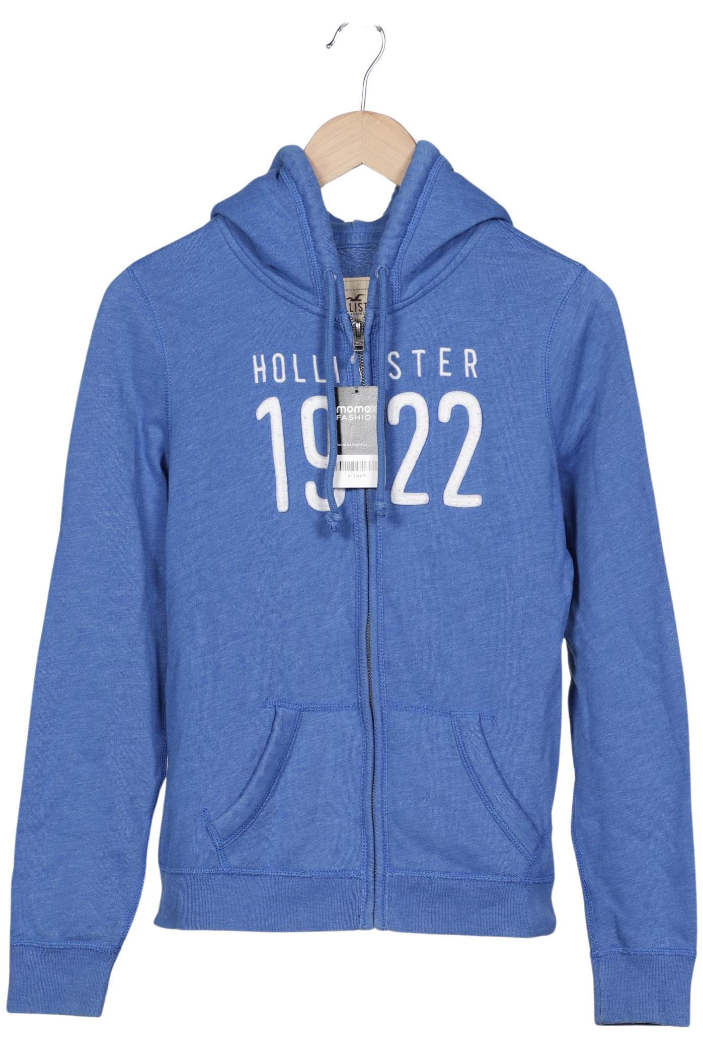 

Hollister Damen Kapuzenpullover, blau, Gr. 38