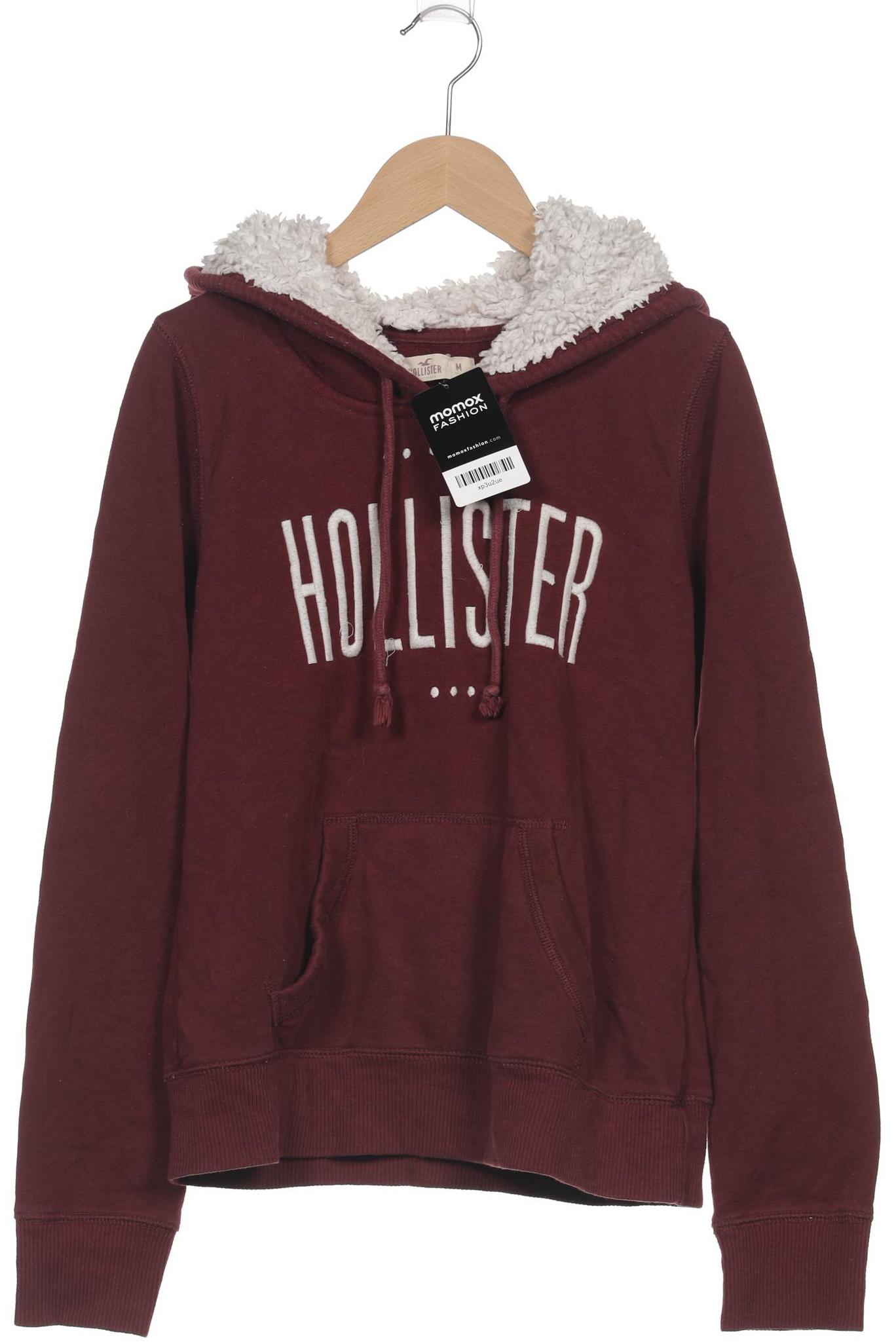 

Hollister Damen Kapuzenpullover, bordeaux, Gr. 38