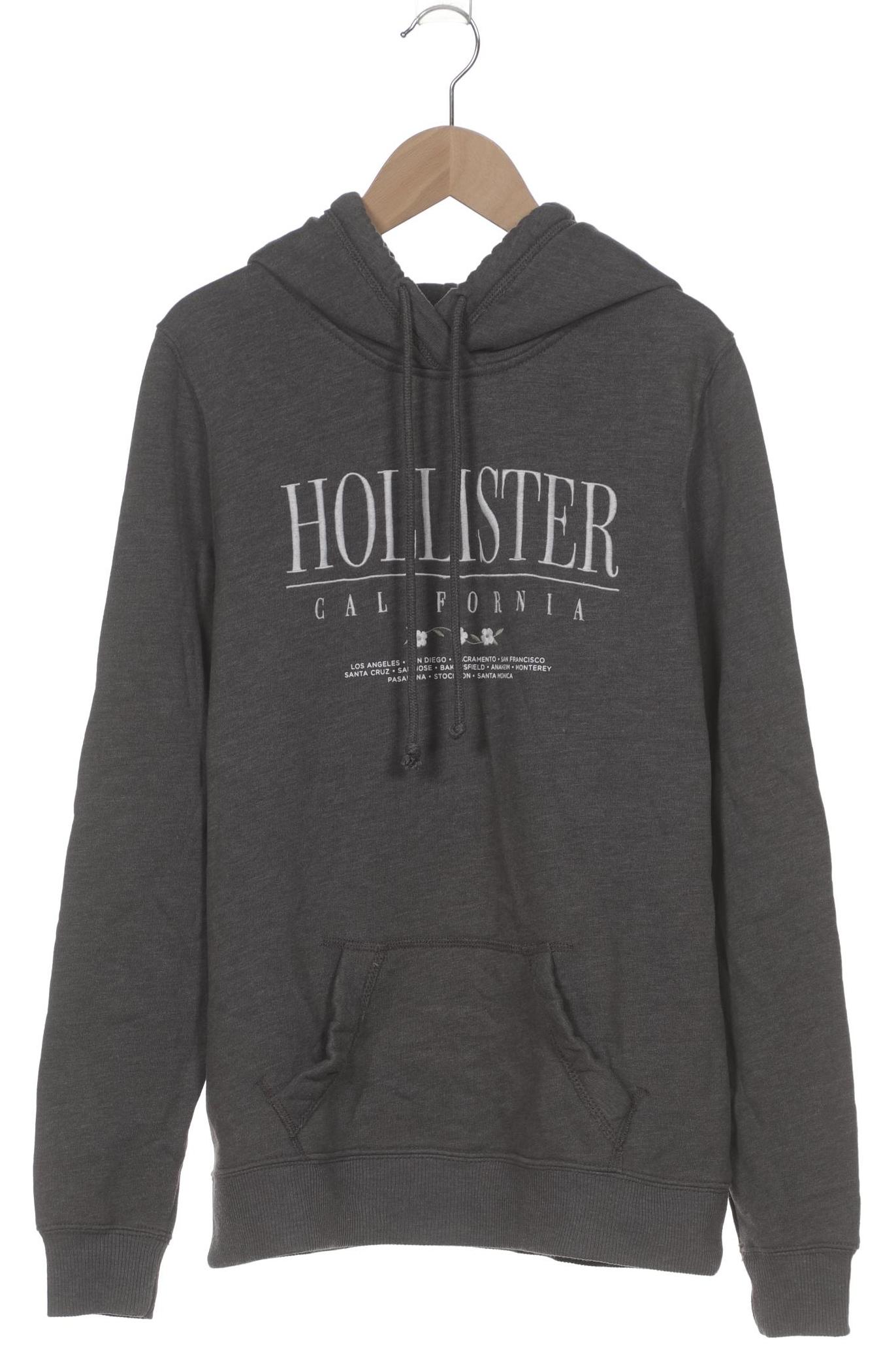 

Hollister Damen Kapuzenpullover, grau, Gr. 38