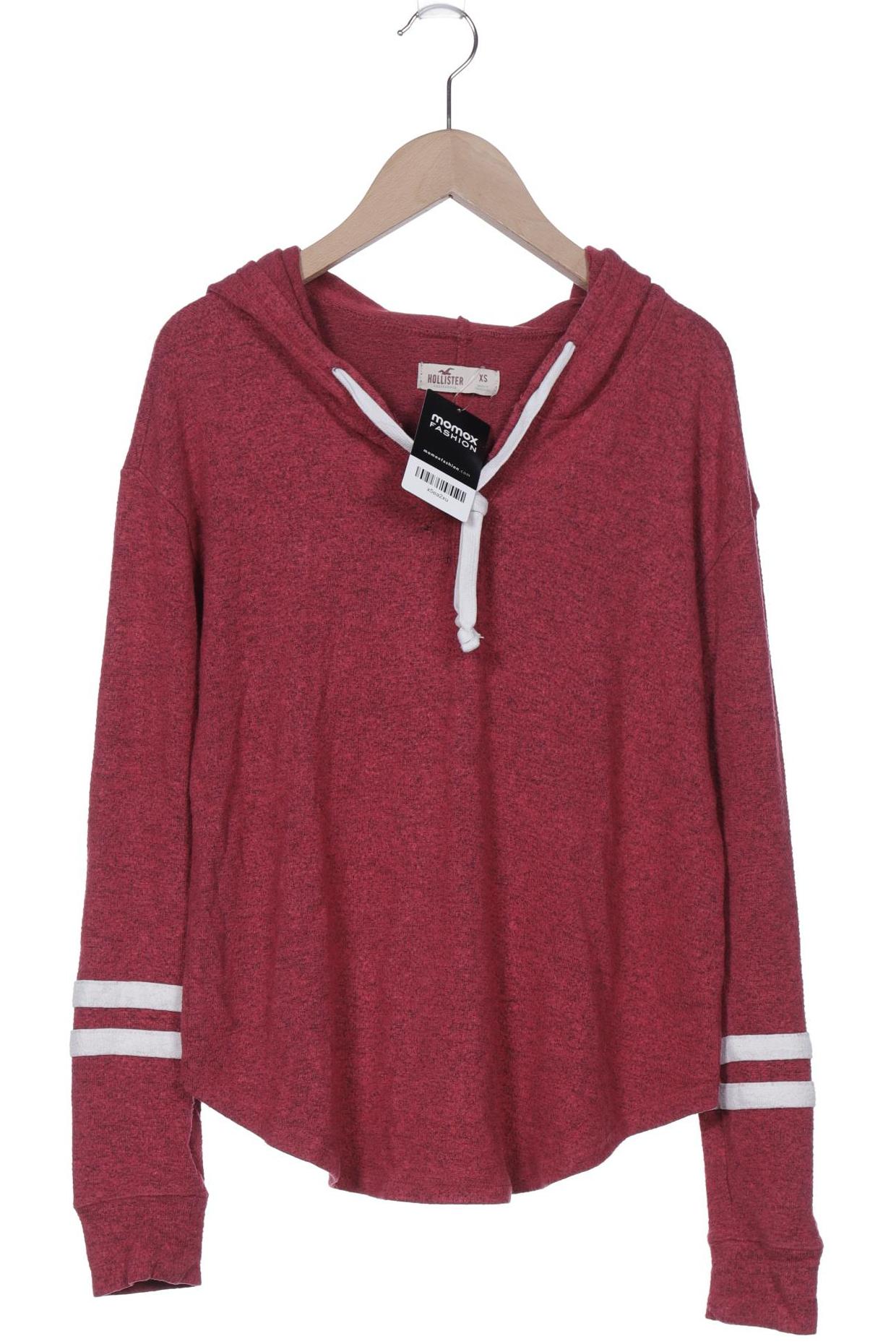 

Hollister Damen Kapuzenpullover, rot, Gr. 34