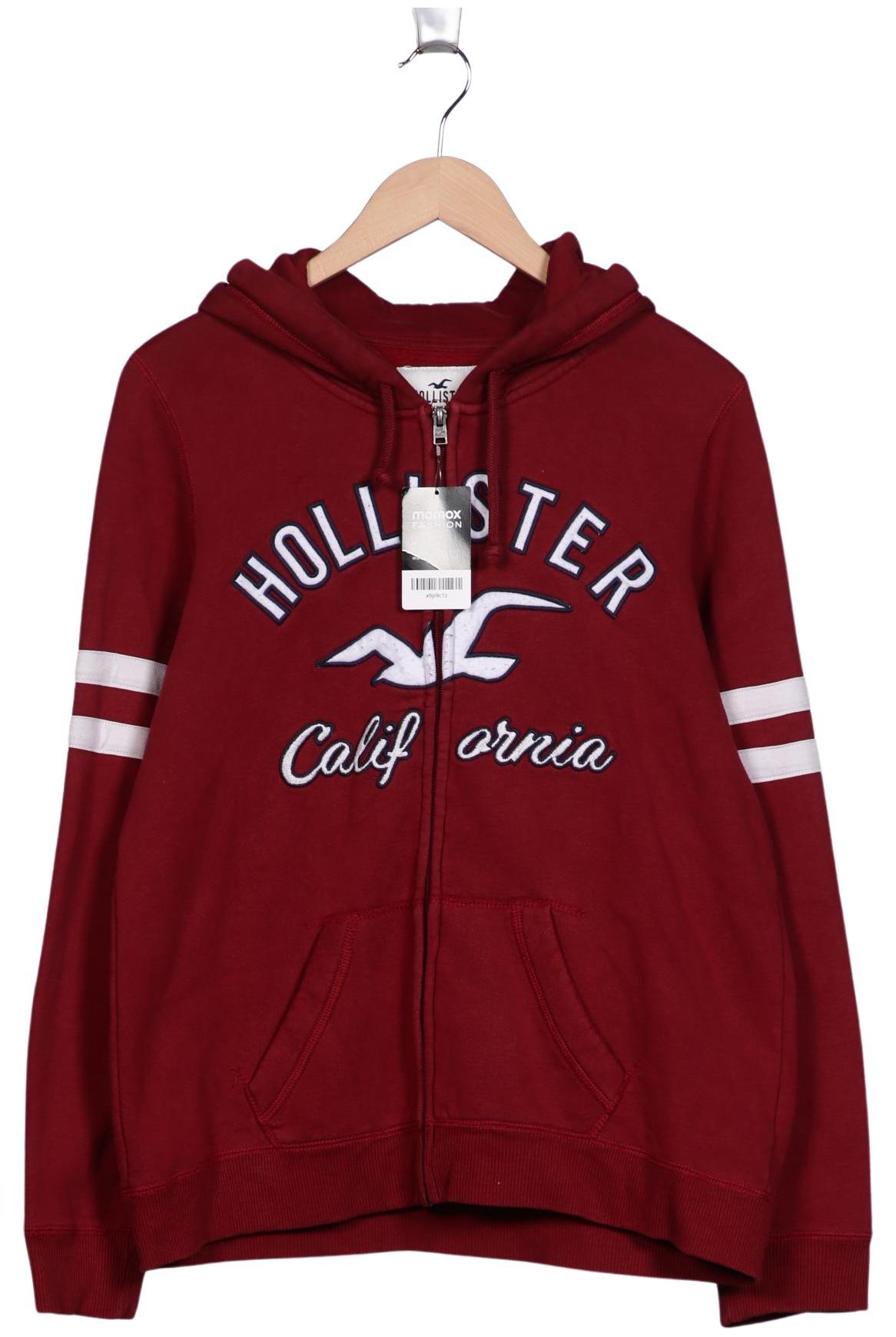 

Hollister Damen Kapuzenpullover, rot, Gr. 42