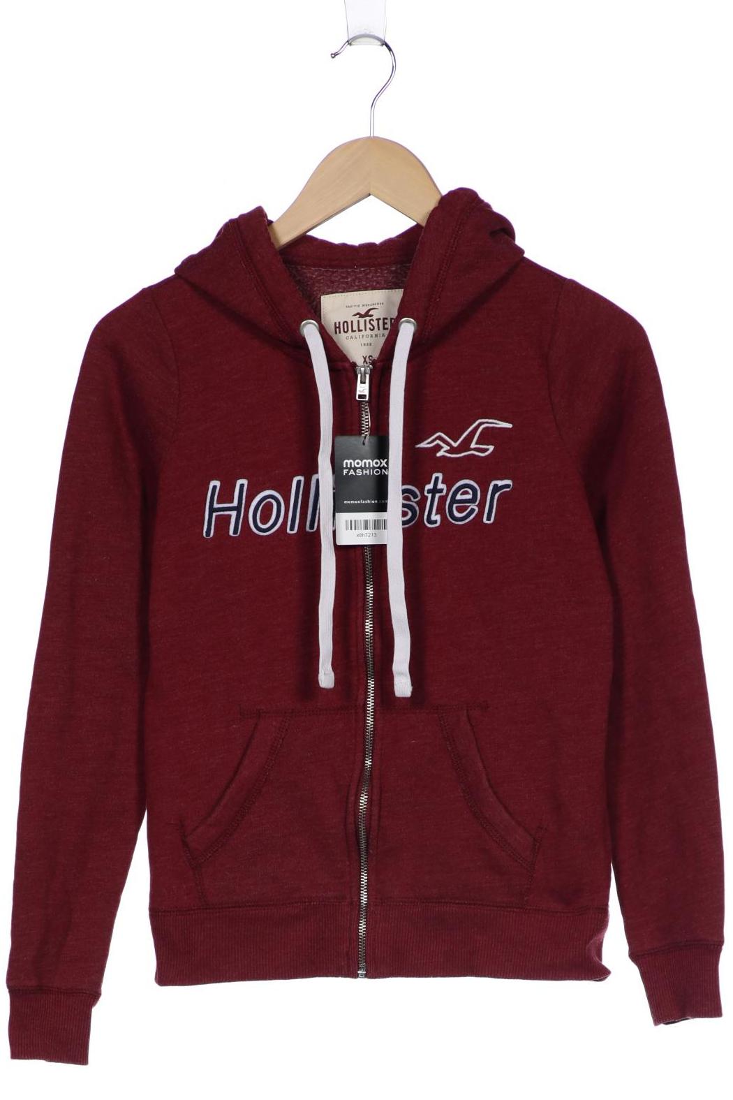 

Hollister Damen Kapuzenpullover, bordeaux