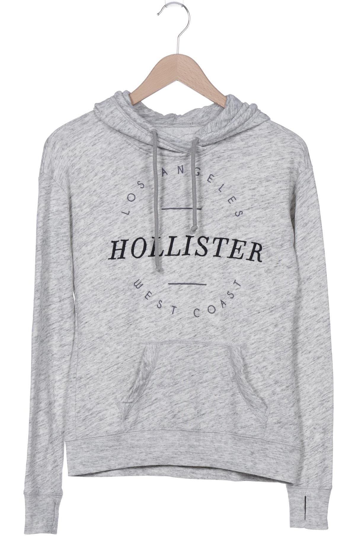 

Hollister Damen Kapuzenpullover, grau, Gr. 34
