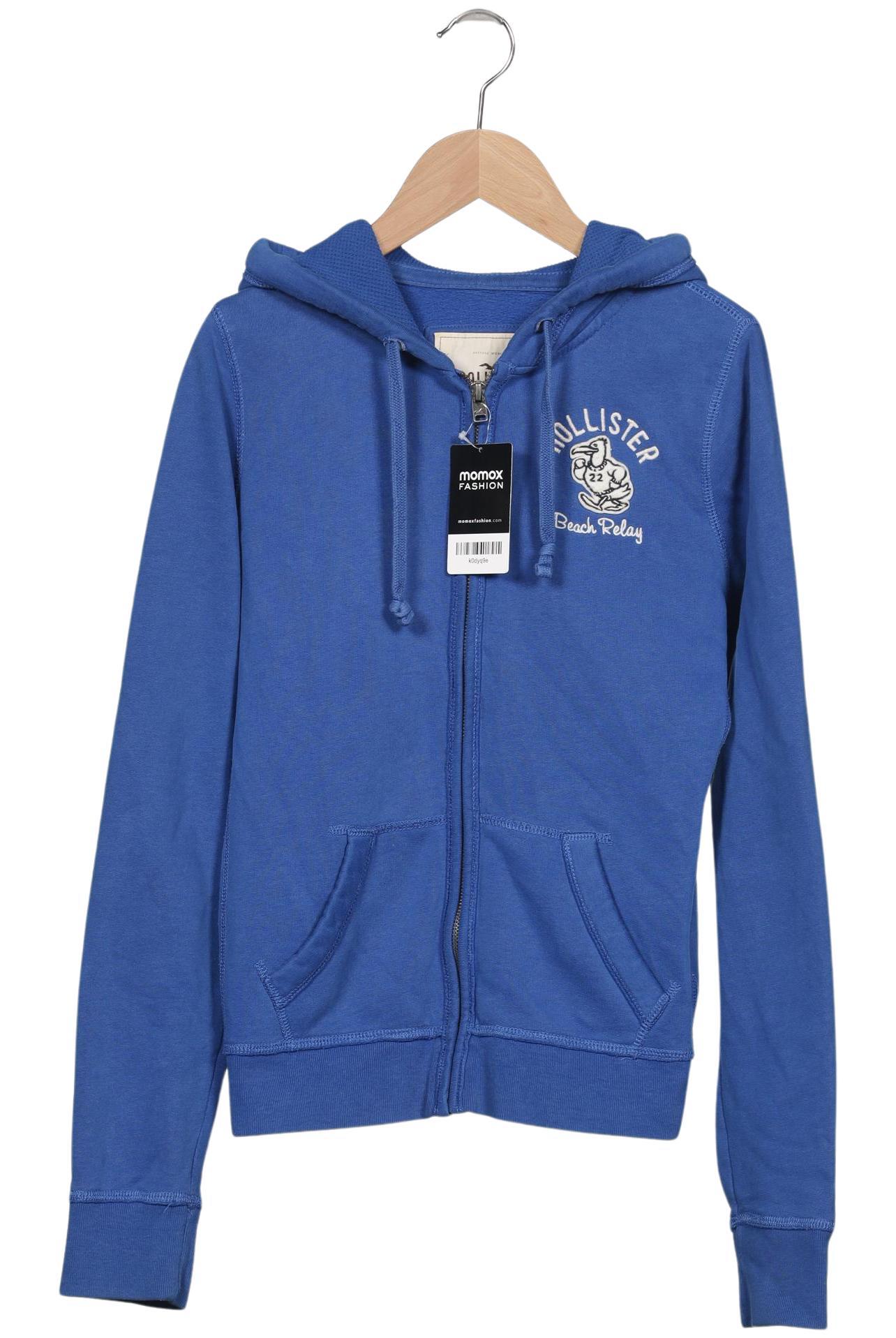 

Hollister Damen Kapuzenpullover, blau, Gr. 38