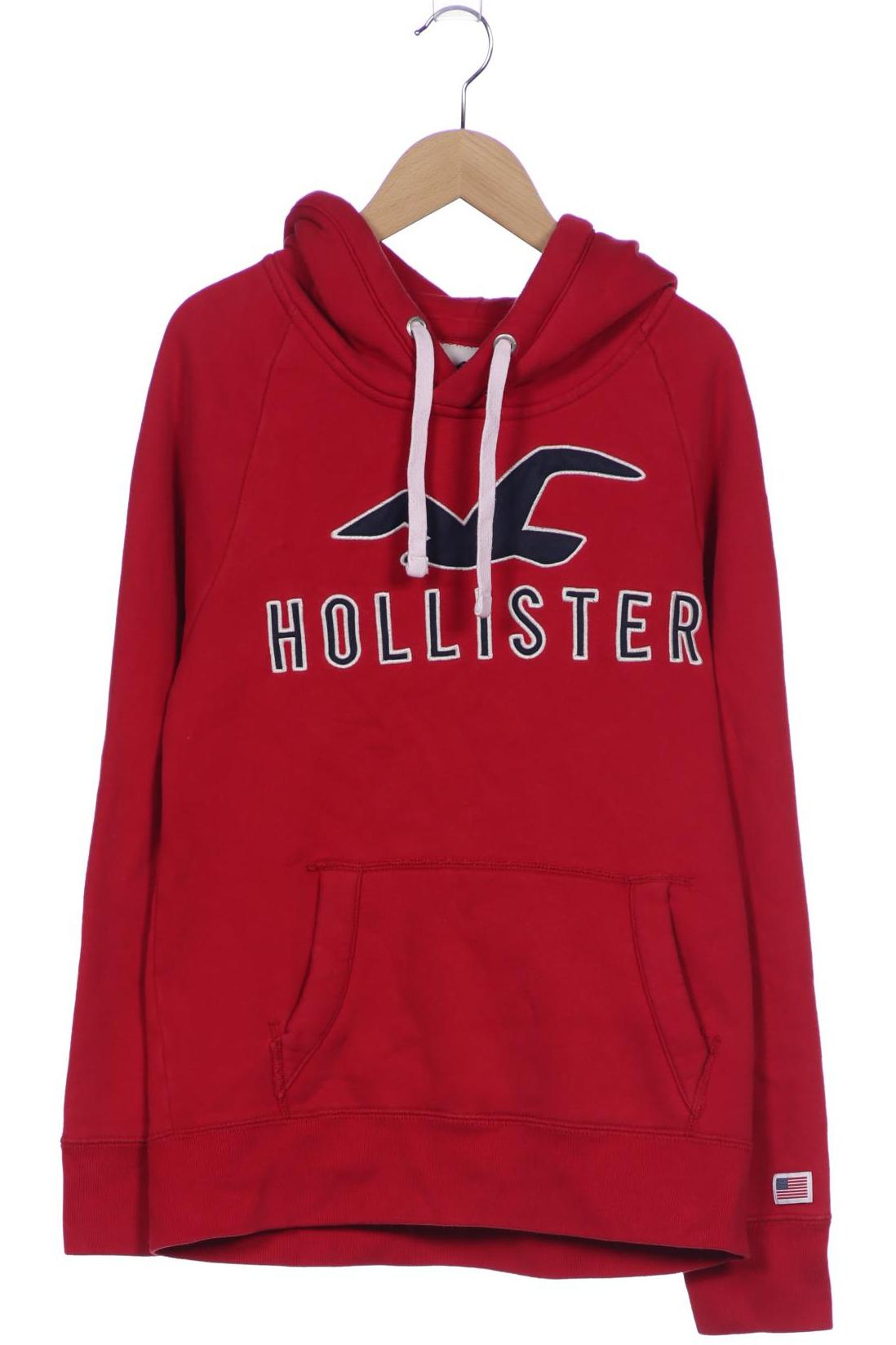 

Hollister Damen Kapuzenpullover, rot, Gr. 34