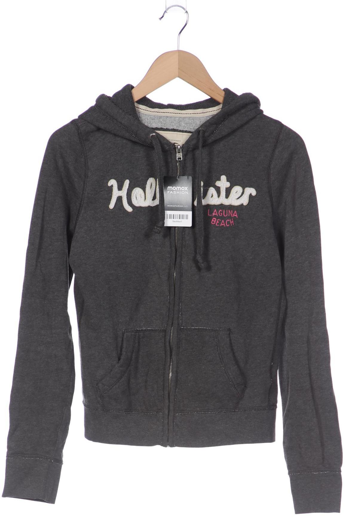 

Hollister Damen Kapuzenpullover, grau, Gr. 42