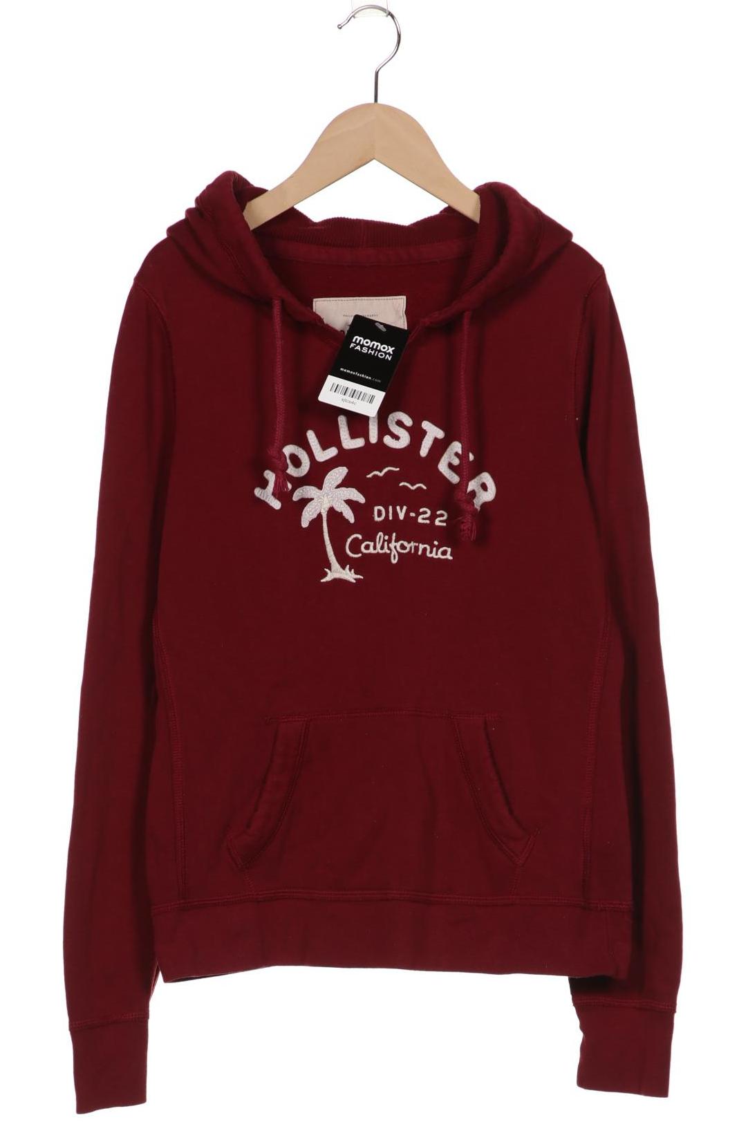 

Hollister Damen Kapuzenpullover, bordeaux, Gr. 42