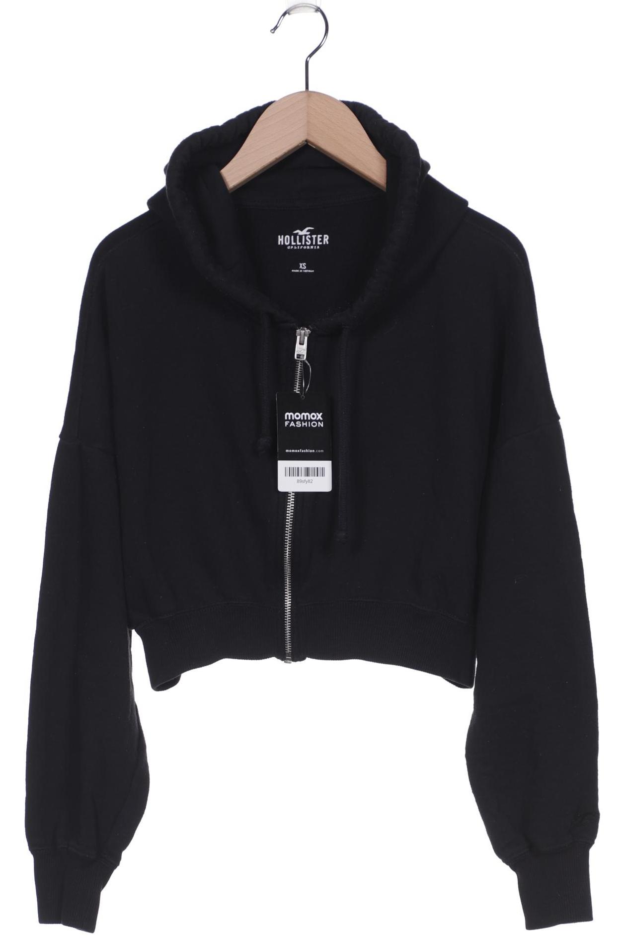 

Hollister Damen Kapuzenpullover, schwarz, Gr. 34