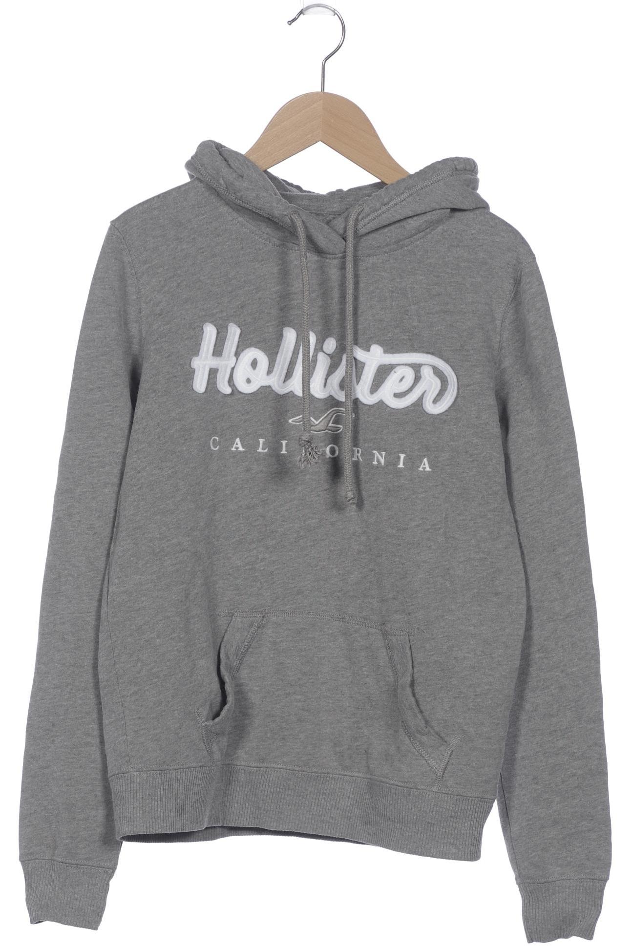 

Hollister Damen Kapuzenpullover, grau, Gr. 34