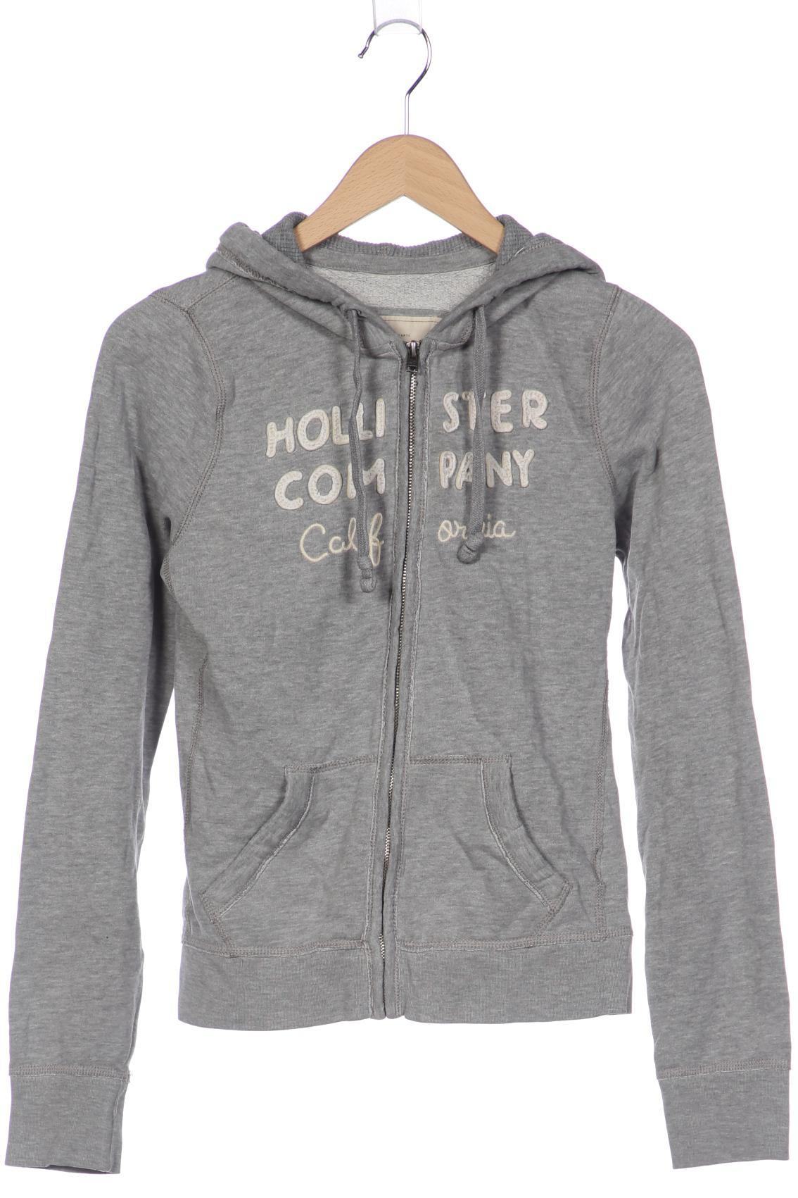 

Hollister Damen Kapuzenpullover, grau, Gr. 38