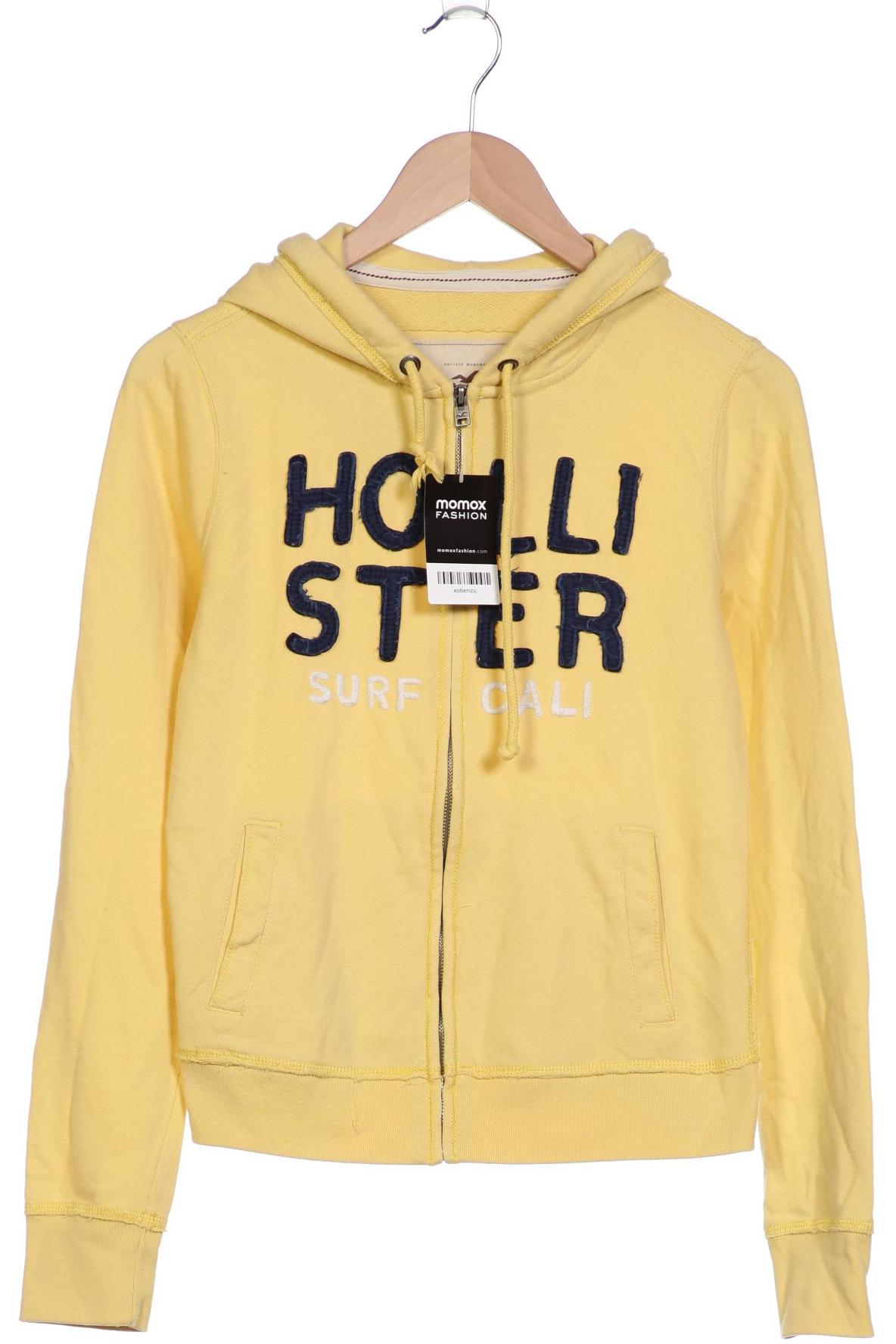 

Hollister Damen Kapuzenpullover, gelb, Gr. 42