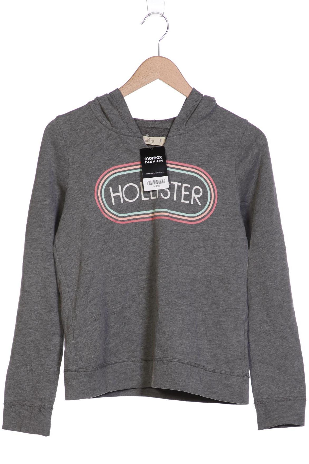 

Hollister Damen Kapuzenpullover, grau, Gr. 36