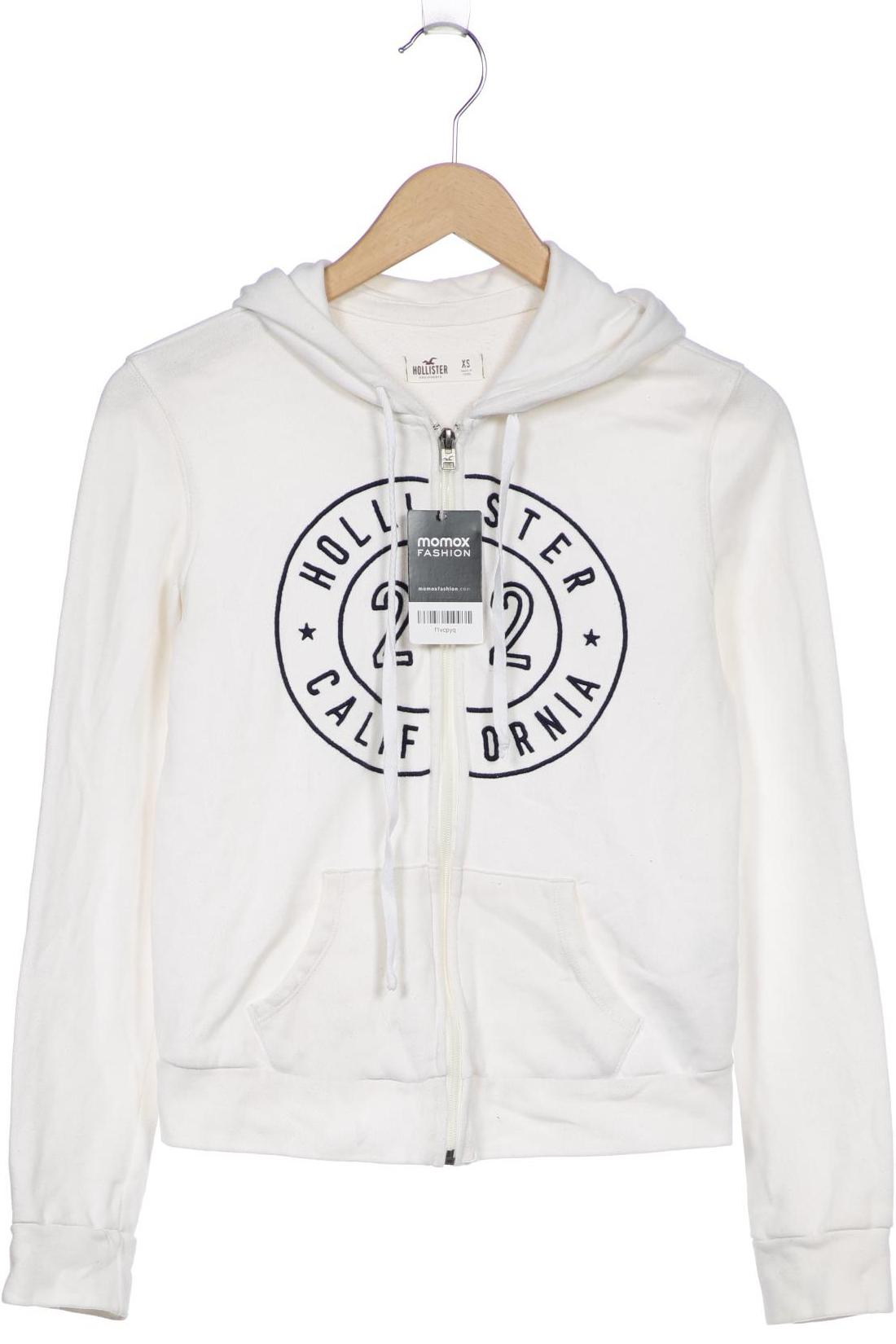 

Hollister Damen Kapuzenpullover, cremeweiß, Gr. 34