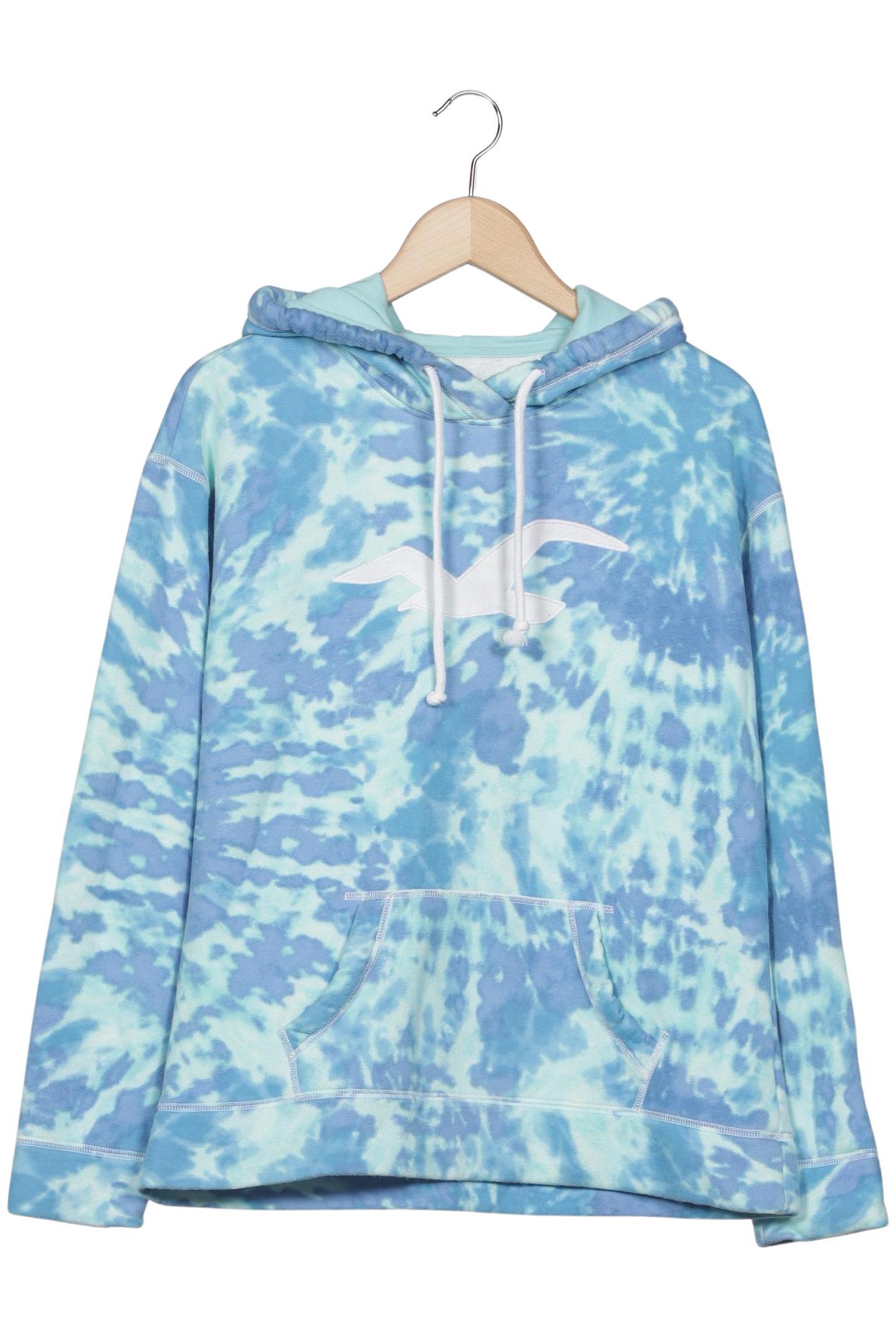 

Hollister Damen Kapuzenpullover, hellblau, Gr. 38