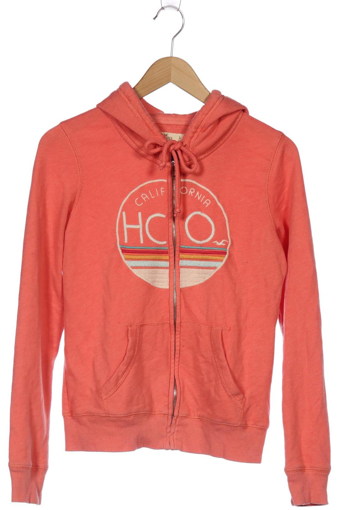 

Hollister Damen Kapuzenpullover, rot, Gr. 42