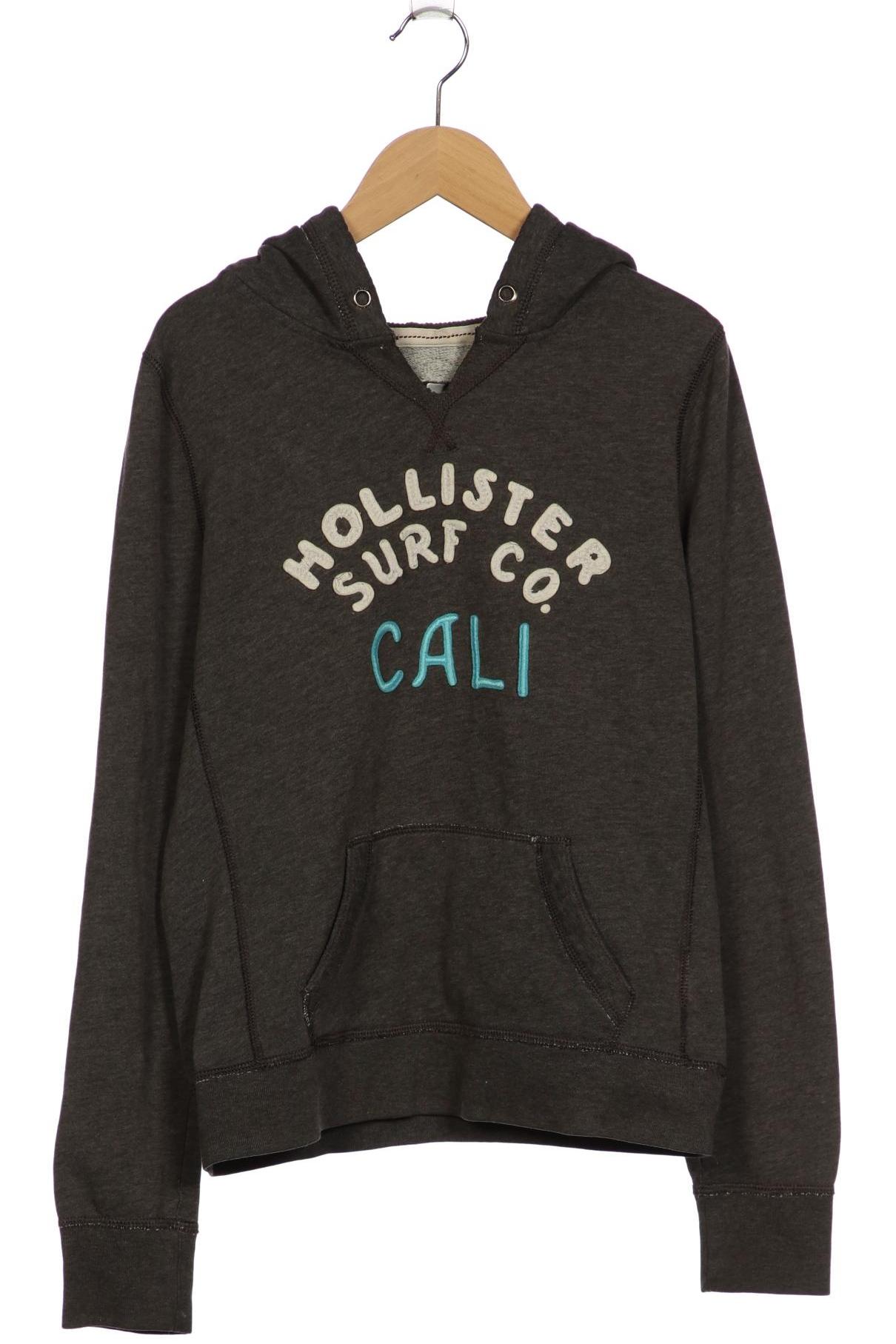 

Hollister Damen Kapuzenpullover, grau, Gr. 42