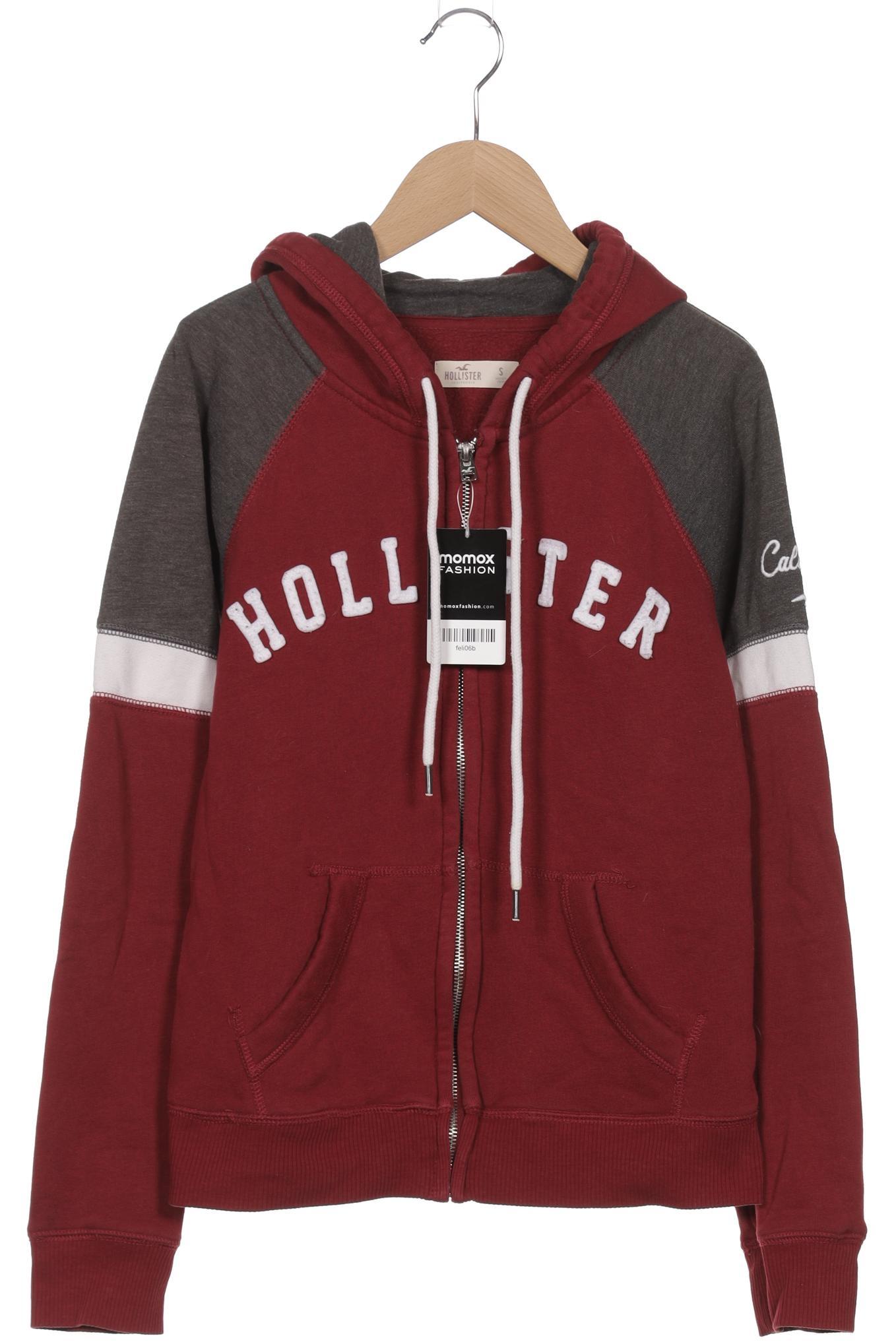 

Hollister Damen Kapuzenpullover, rot, Gr. 36