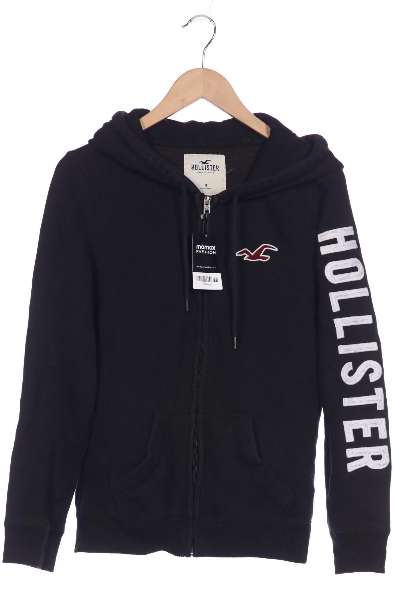 

Hollister Damen Kapuzenpullover, schwarz, Gr. 38